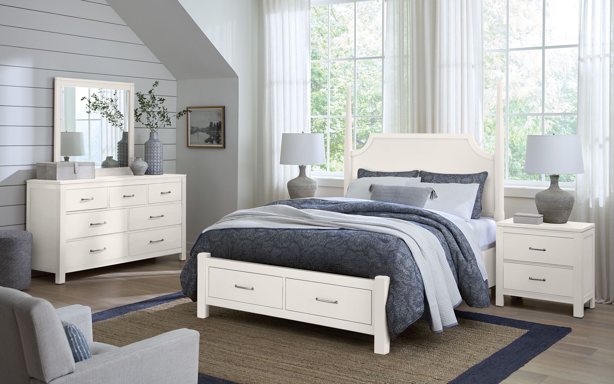 Tide & Timber - Pencil Post Storage Bed