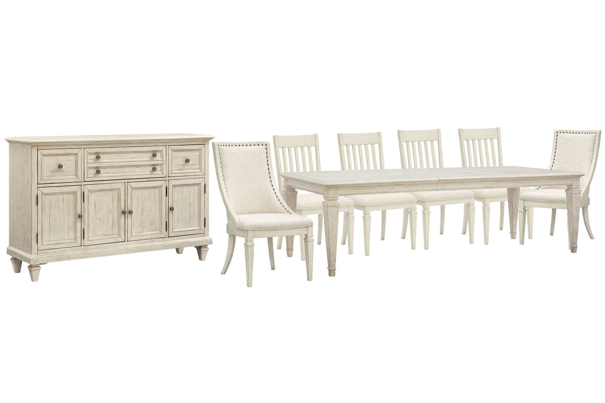 Newport - 8 Piece Extendable Rectangular Dining Table Set