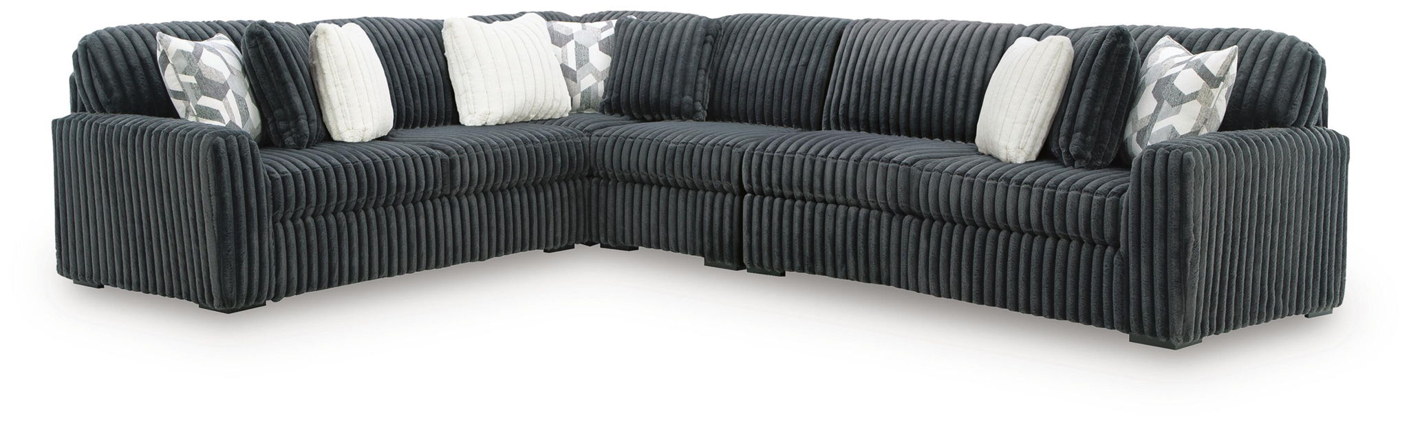 Midnight-Madness - Sectional - Gunmetal