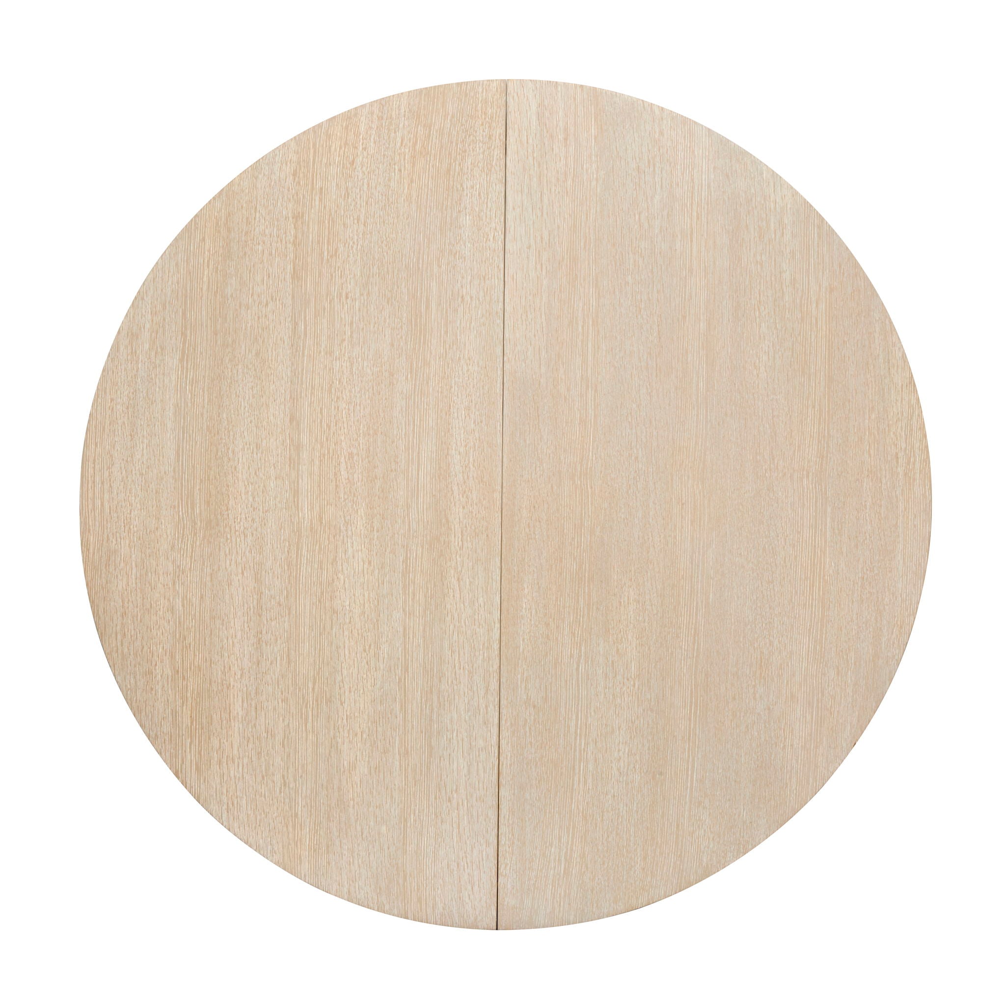 Echo Isles - Extendable 54" Round Dining Table - Sea Pearl And Driftwood