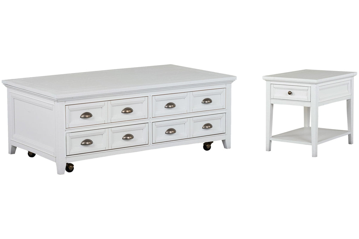 Heron Cove - Lift Top Storage Cocktail Table Set
