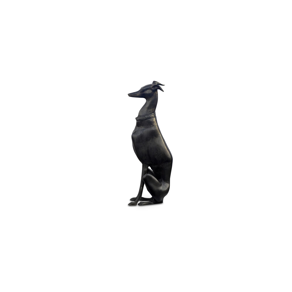 Duke Cast Aluminum Sculpture - Black