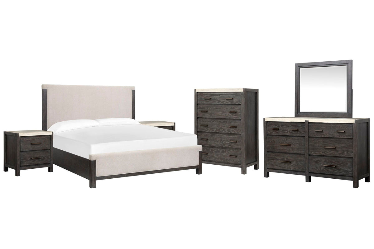 Plum Creek - Upholstered Panel Bedroom Set