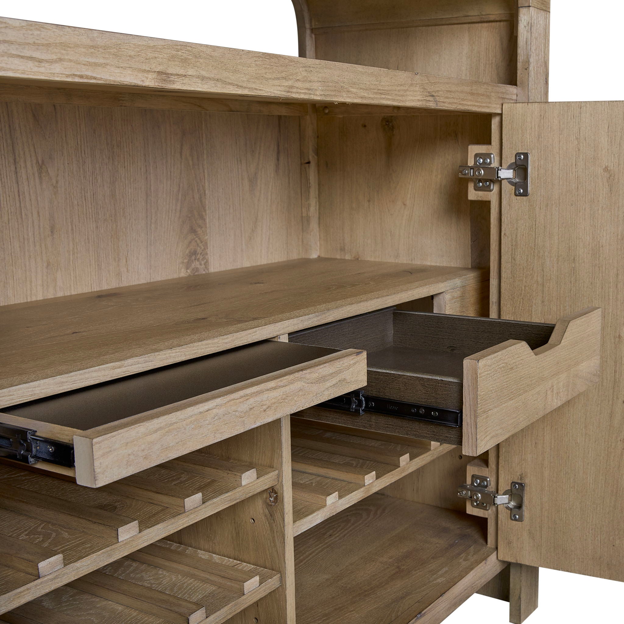 Pagosa - Bowtie Console - English Knotty Oak