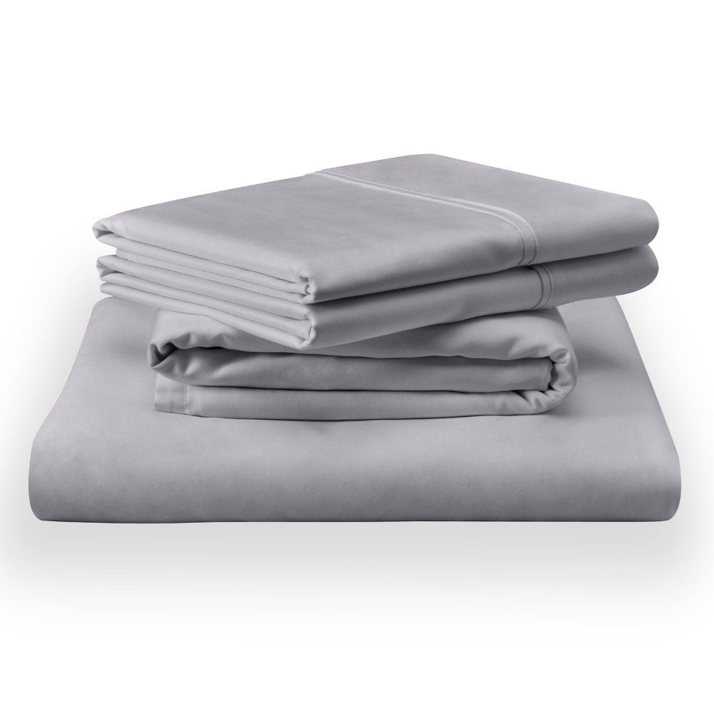 Linens - Tempur Classic Cotton Sheet Set - Cool Gray