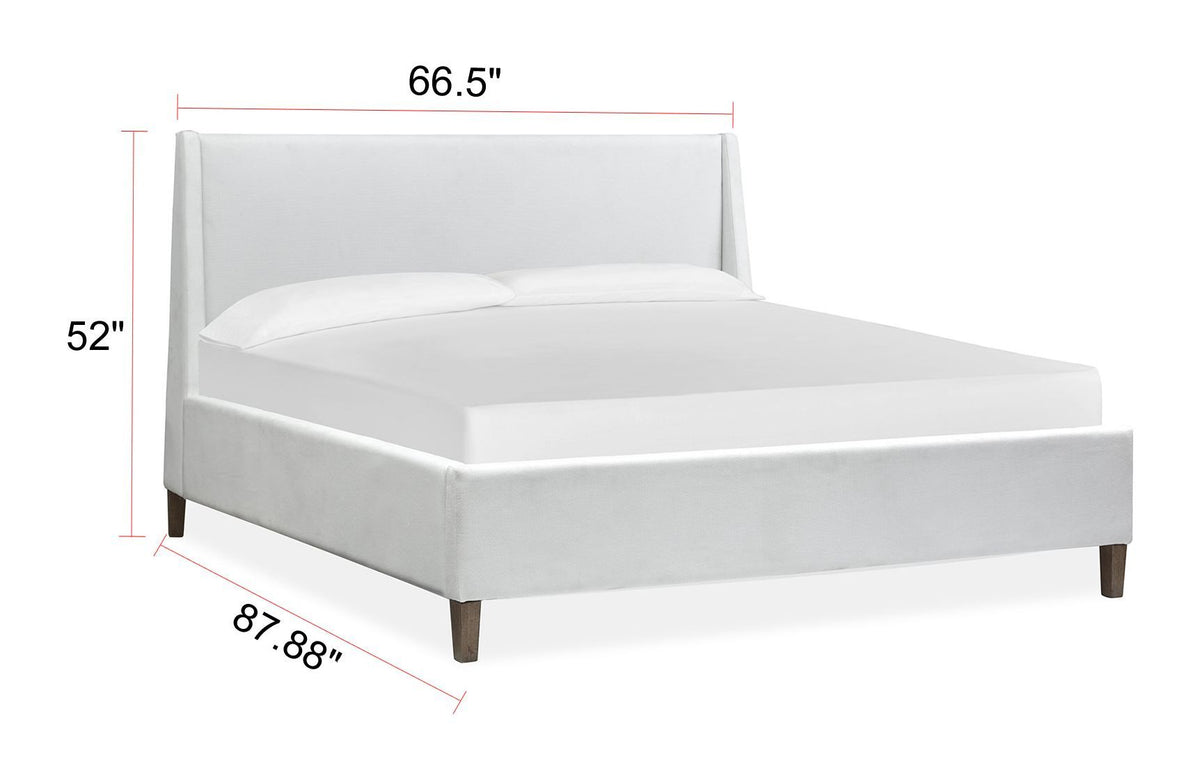 Lindon - Complete Upholstered Island Bed