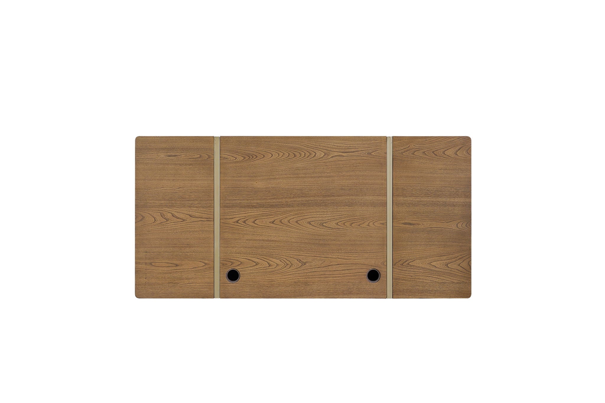 Elure - Writing Desk With USB - Latte