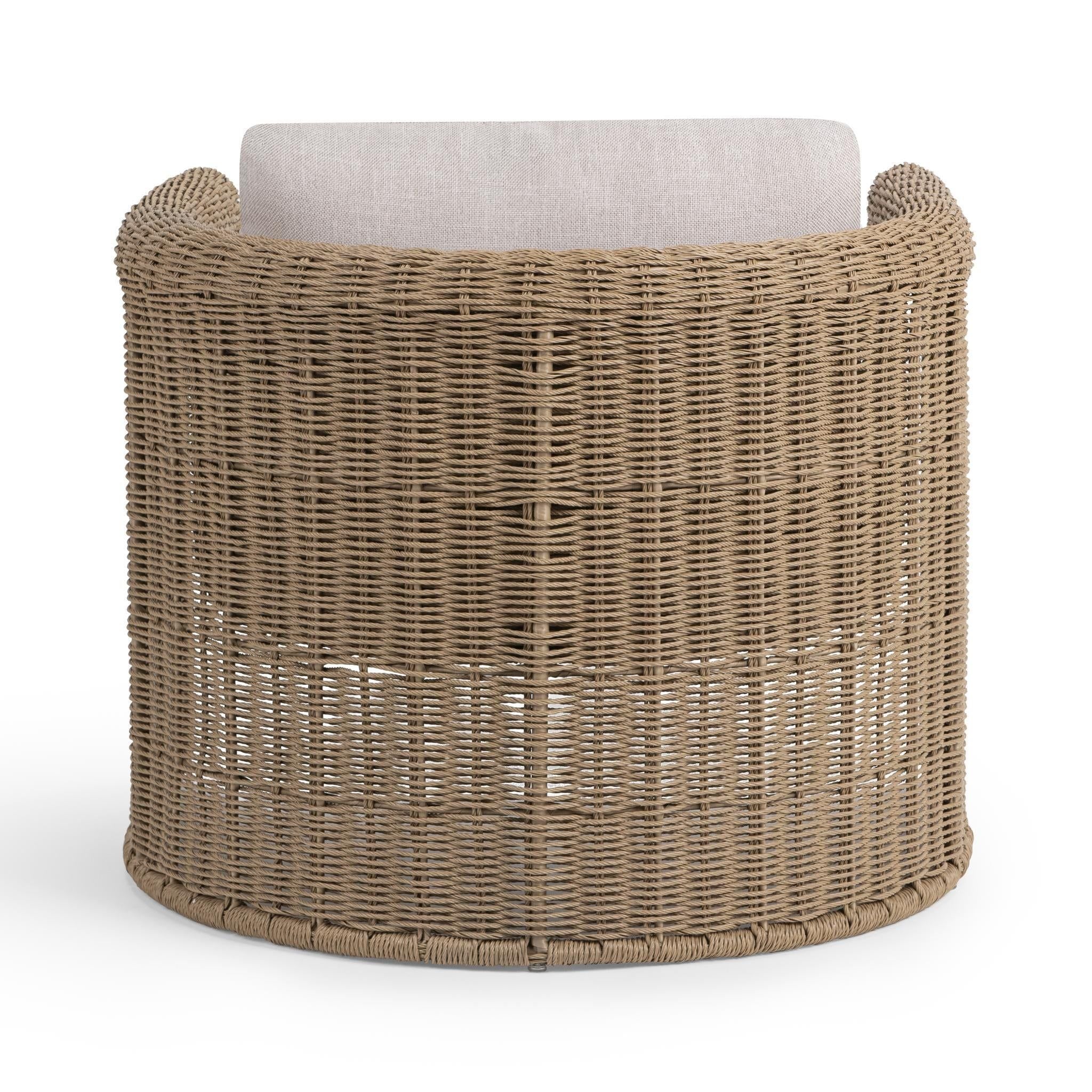Rami - Outdoor Accent Chair - Natural