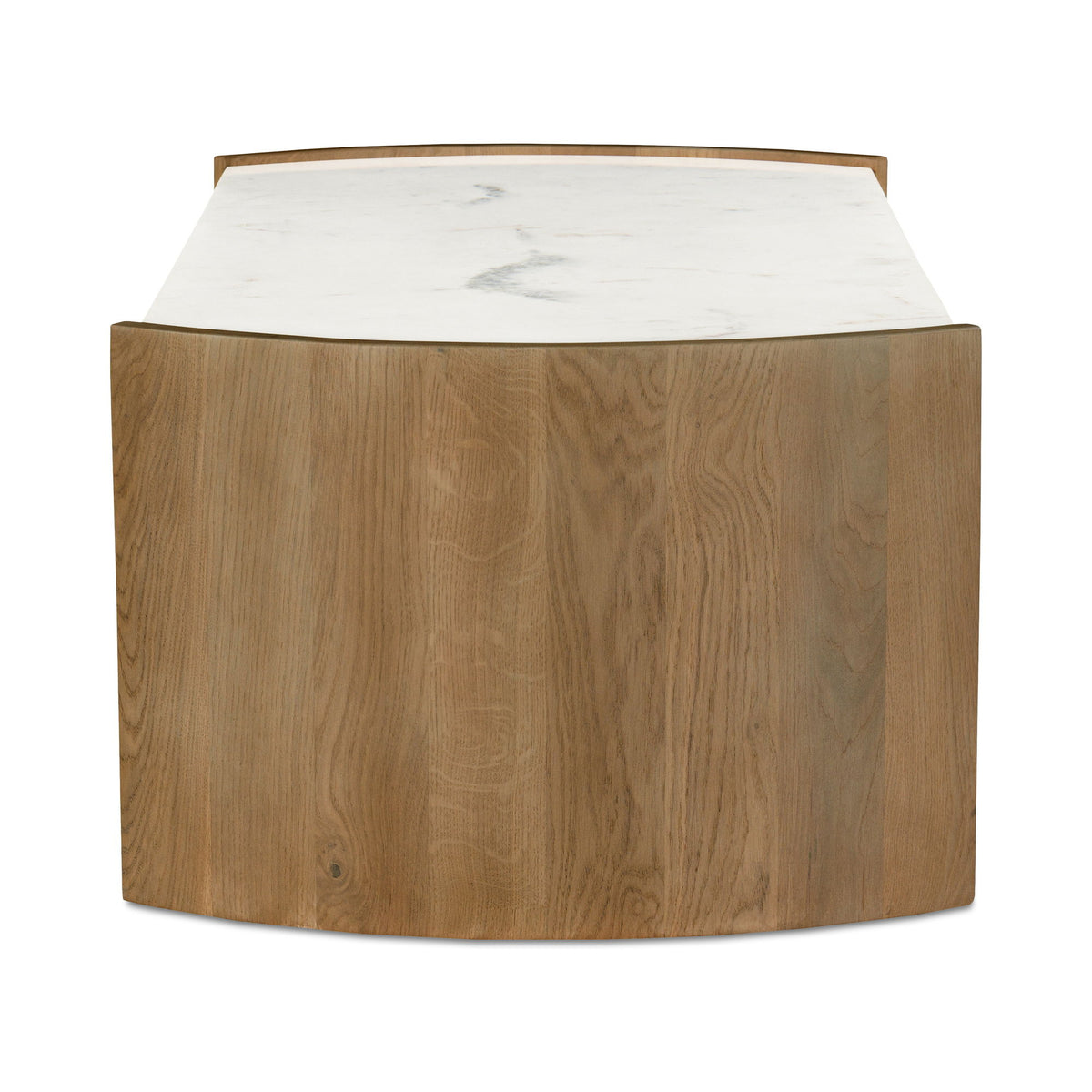Fern - Coffee Table - White / Light Brown