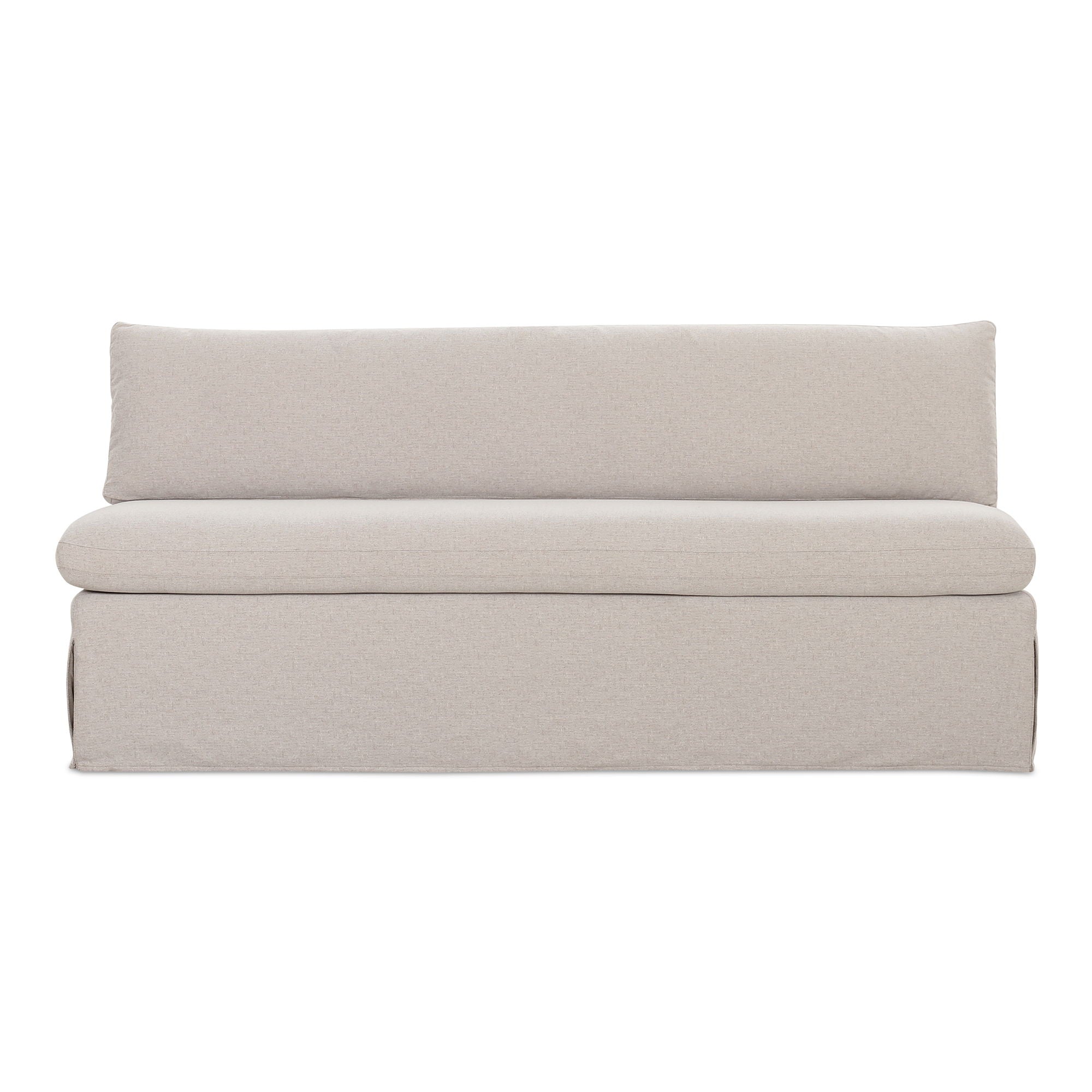 Fable - Slipcover Dining Bench - Beige