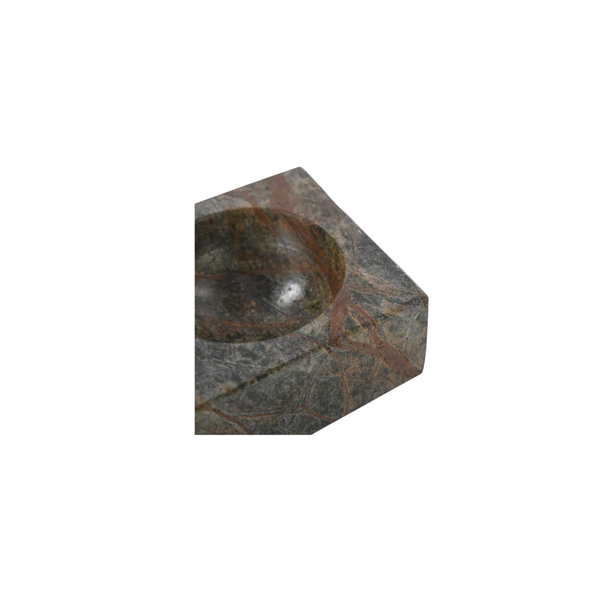Apollo - Marble Catchall - Rainforest Green