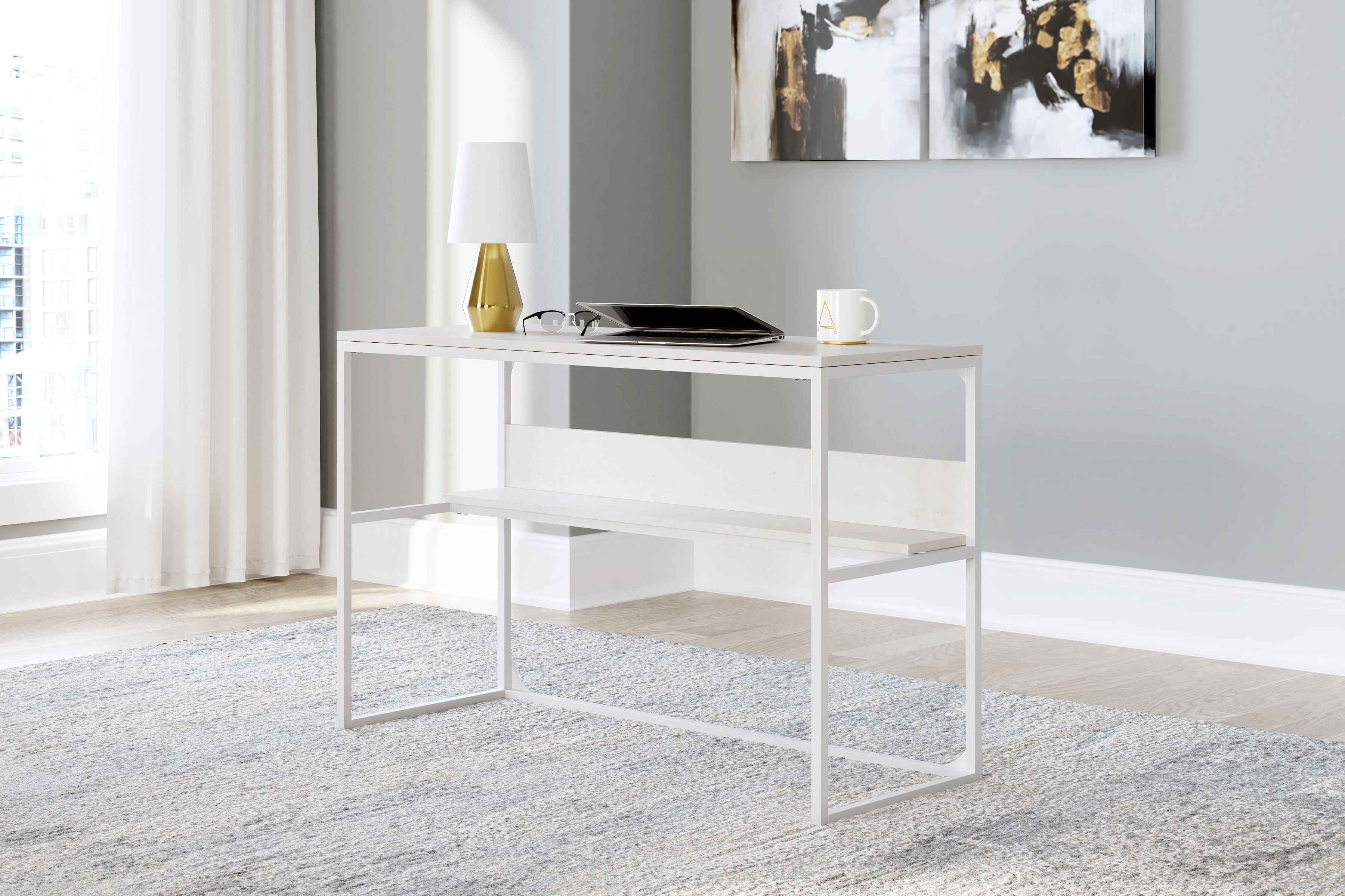 Deznee - 48" Home Office Desk - White
