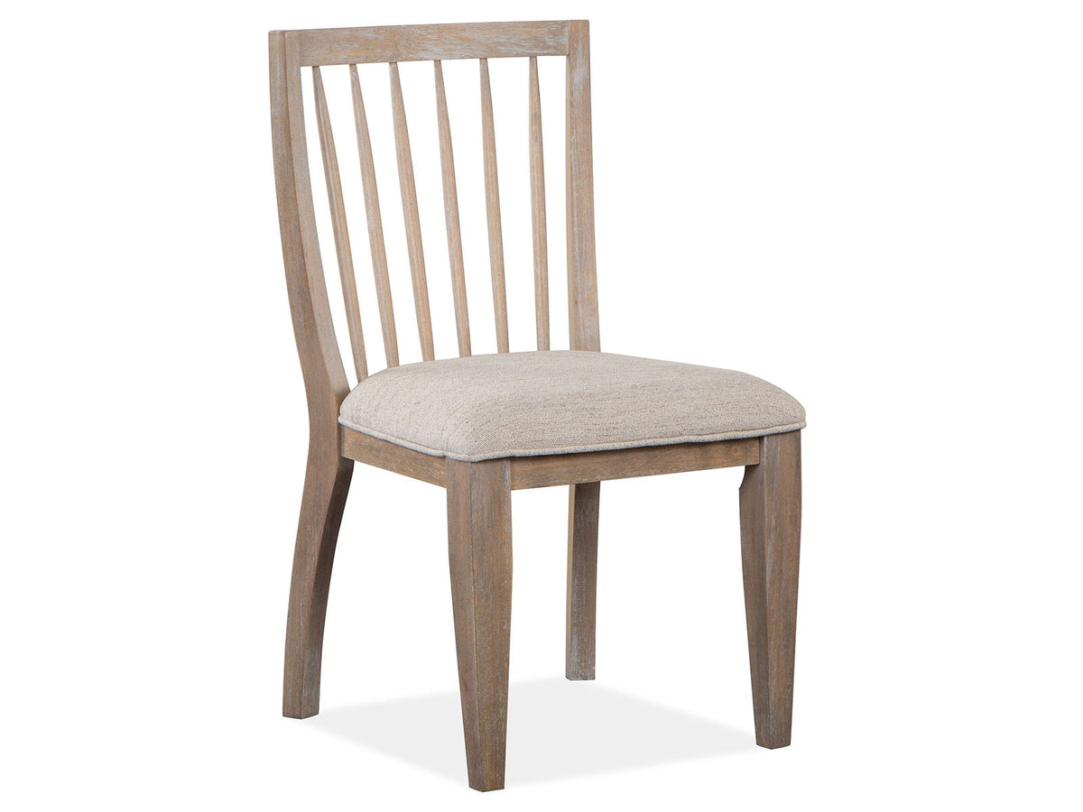 Ainsley - Dining Side Chair With Upholstered Seat (Set of 2) - Cerused Khaki