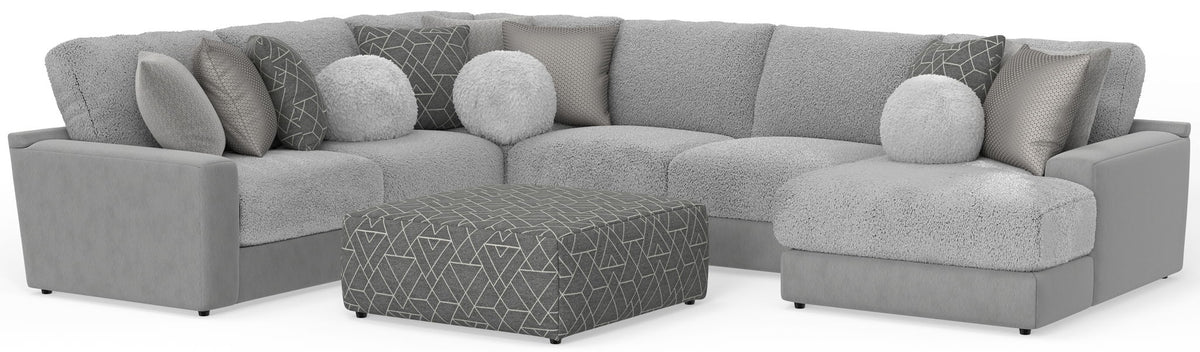 Sectional, Ottoman
