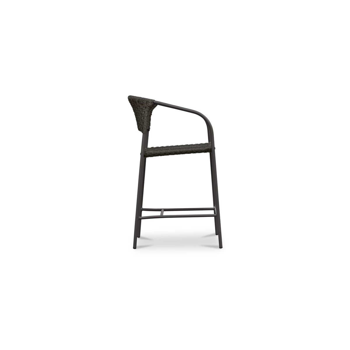 Zola - Outdoor Counter Chair - Dark Brown