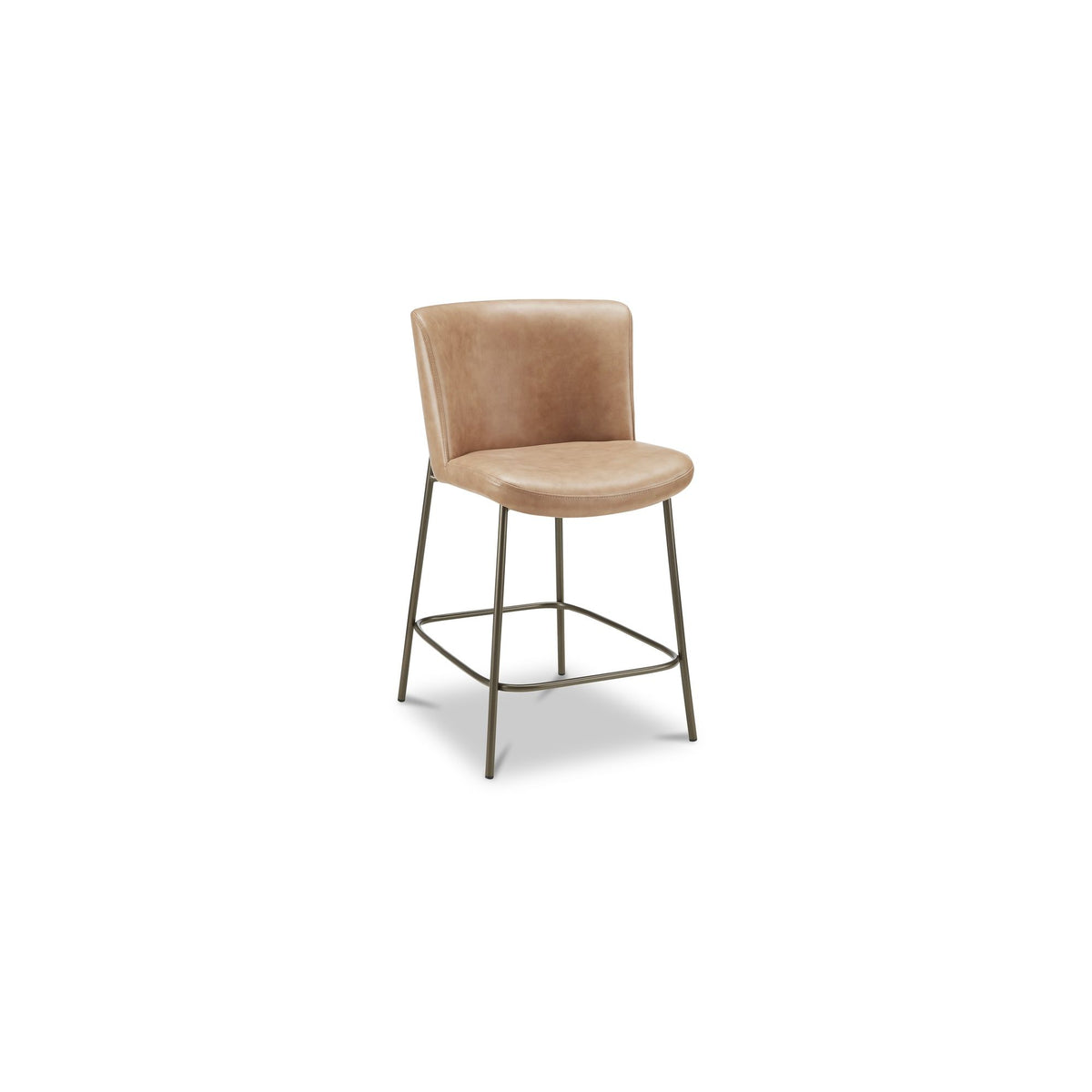 Early - Counter Stool Leather - Tan