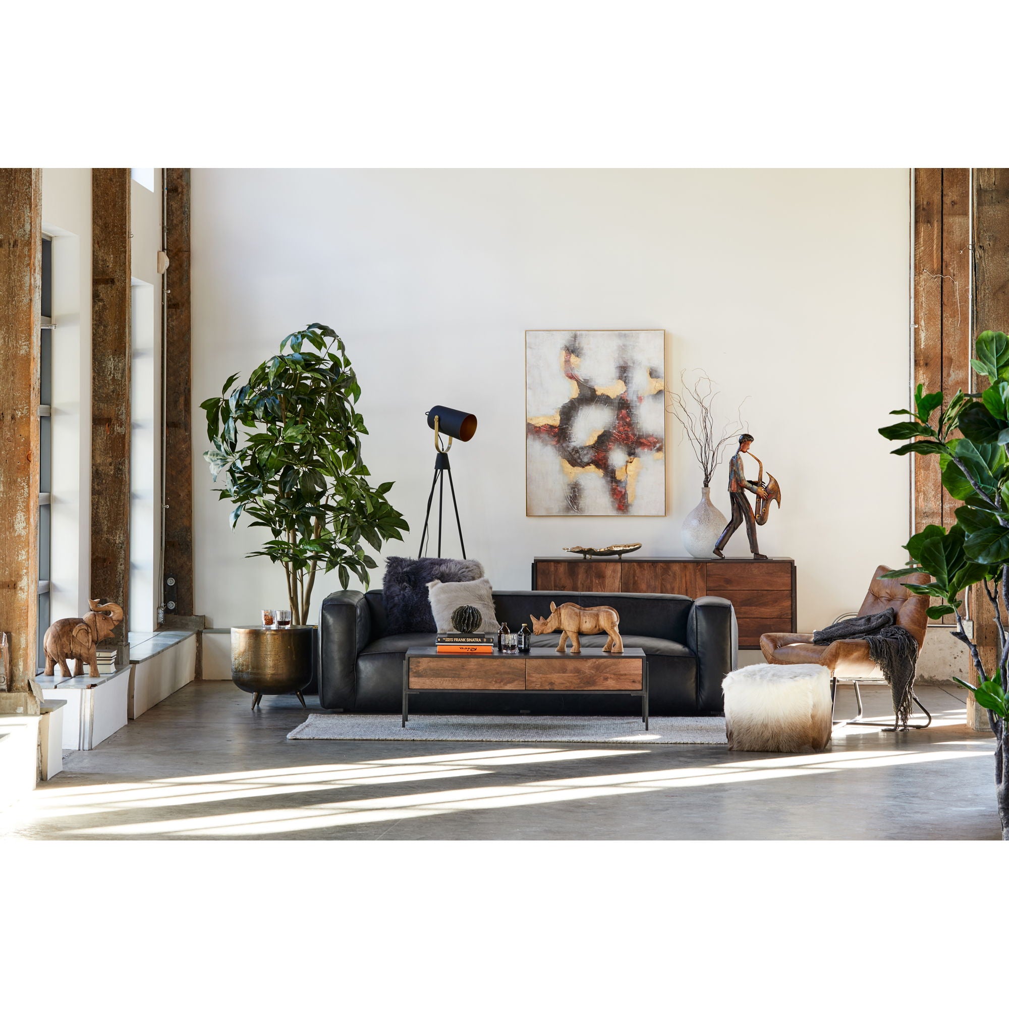 Kettel - Accent Table - Brass