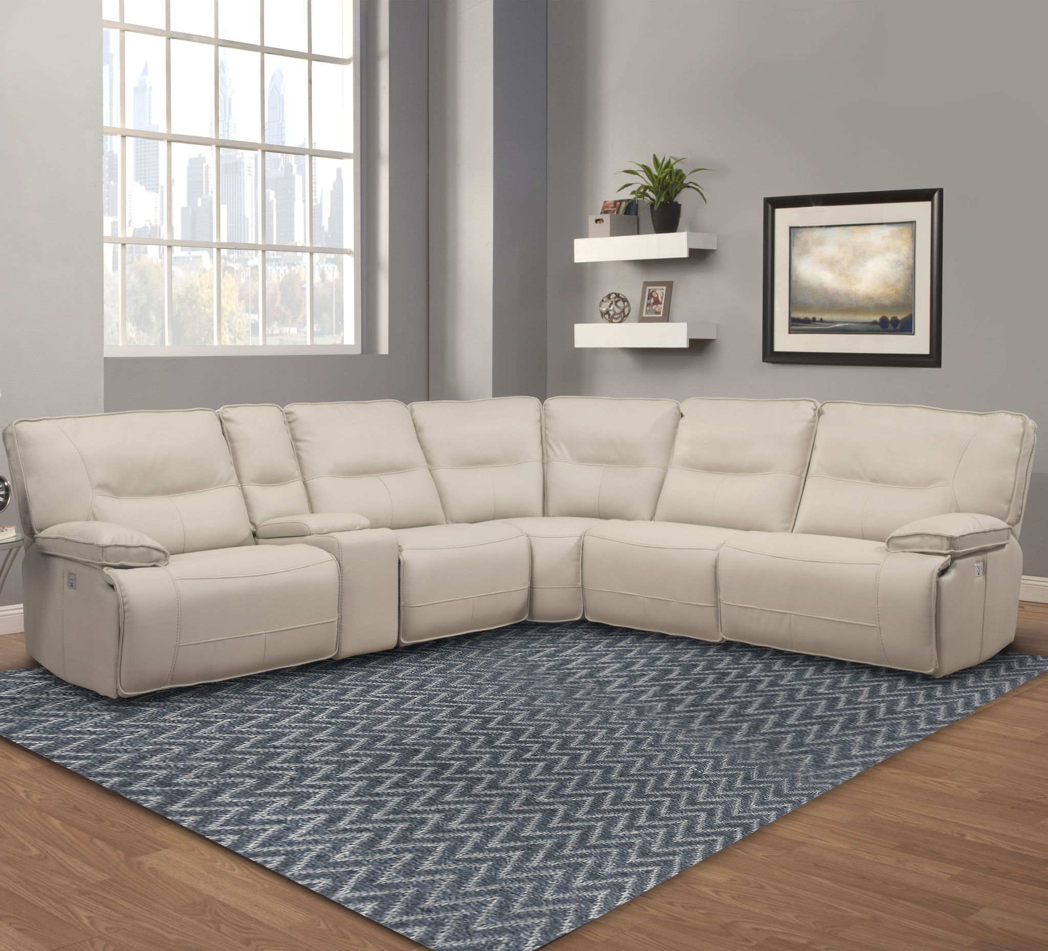 Spartacus - Power Reclining Sectional