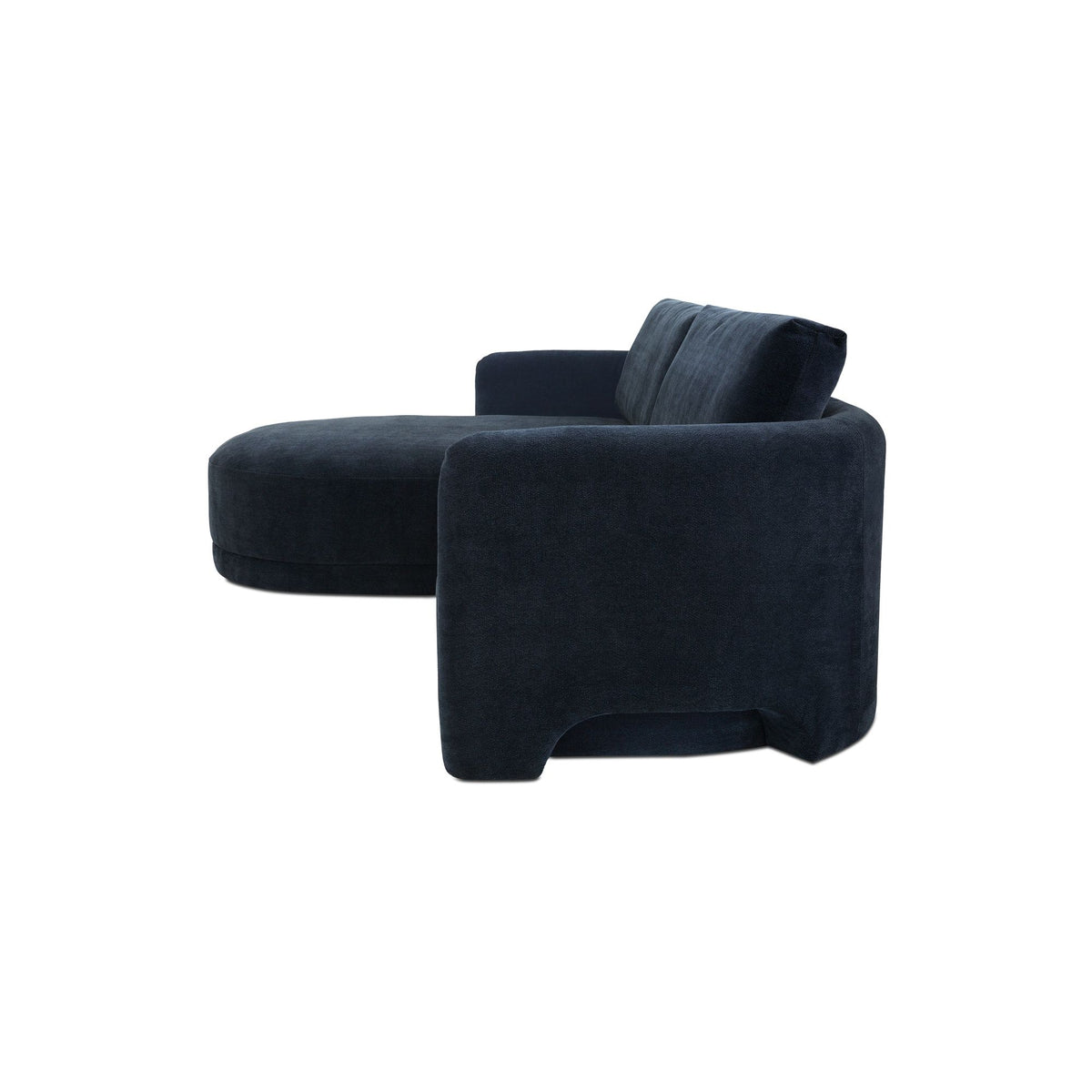 Emmy - Sectional Left - Dark Blue