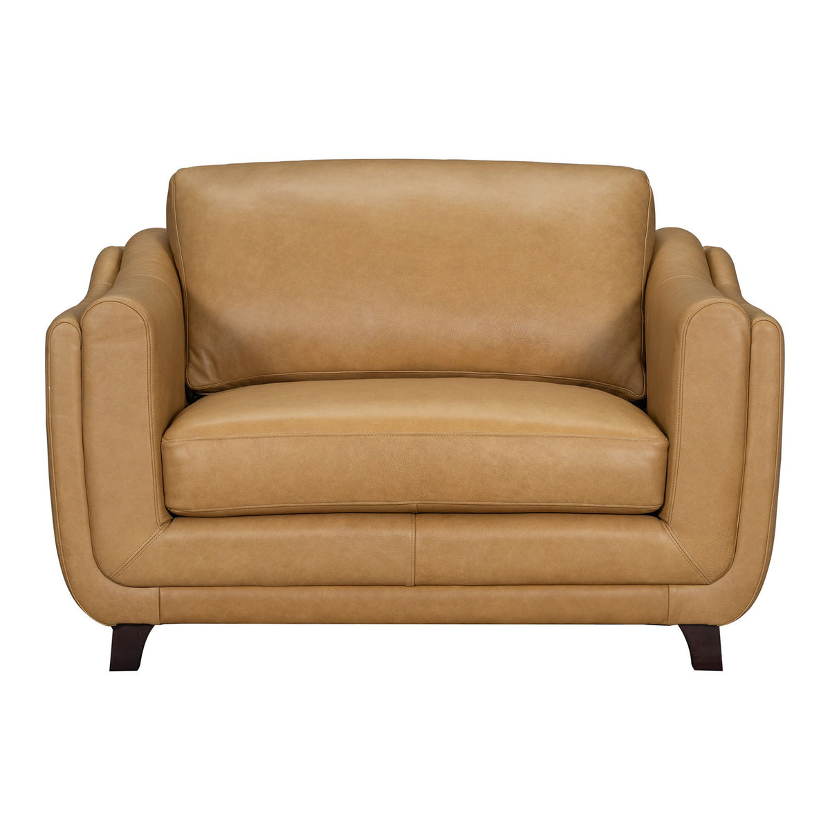 Hayden - Stationary Chair And A Half With Ottoman - Renaissance Marigold