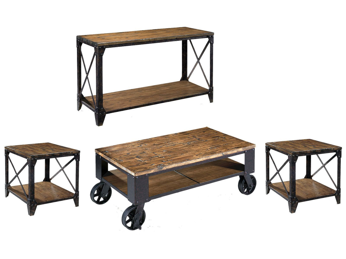 Pinebrook - Rectangular Starter Cocktail Table Set