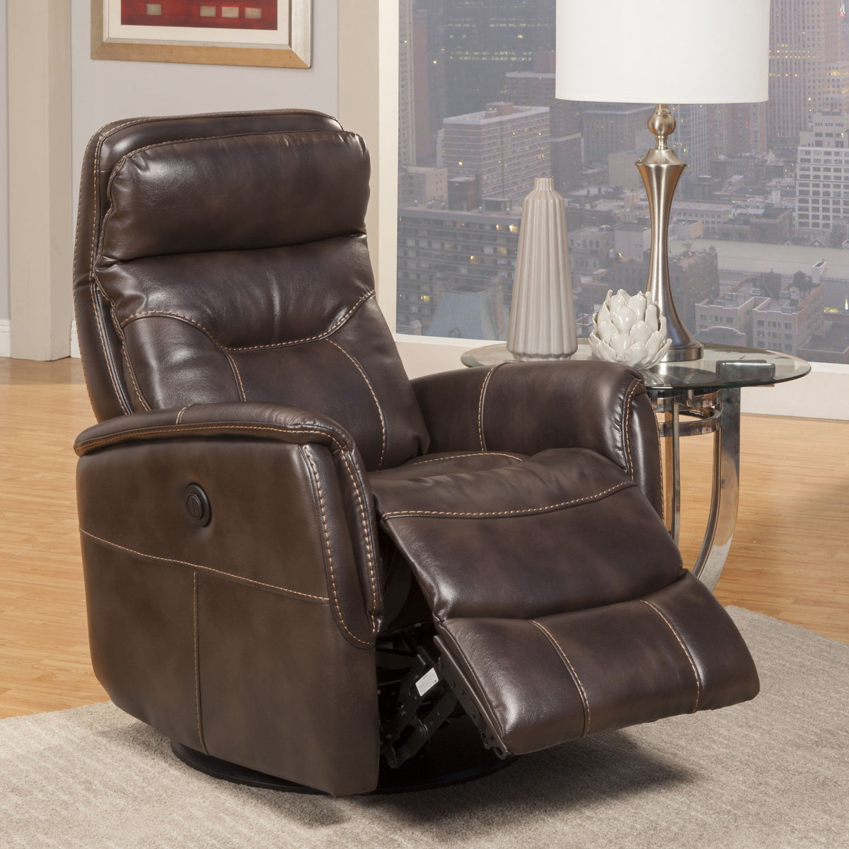 Gemini - Power Swivel Glider Recliner