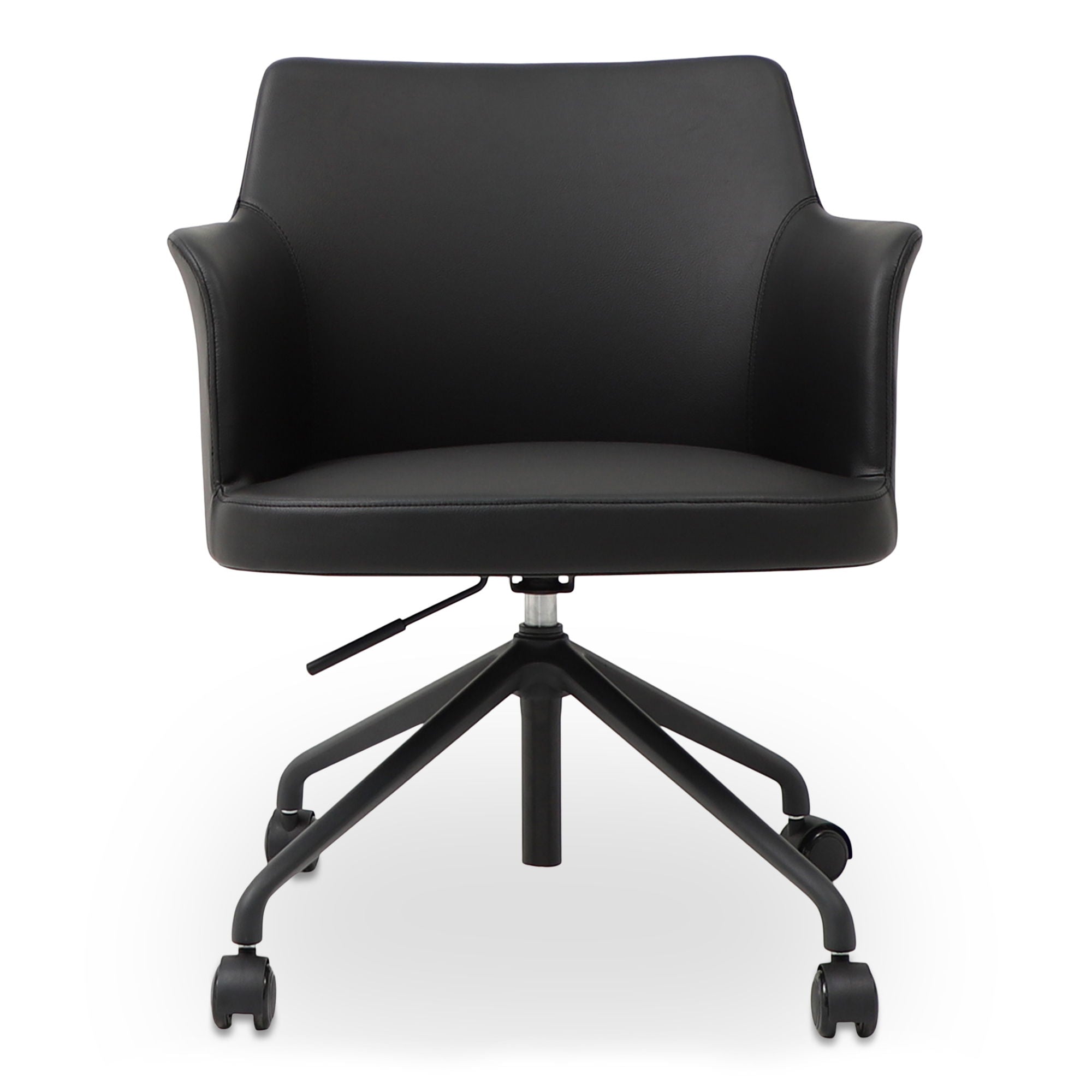 Morris - PVC Office Chair - Black