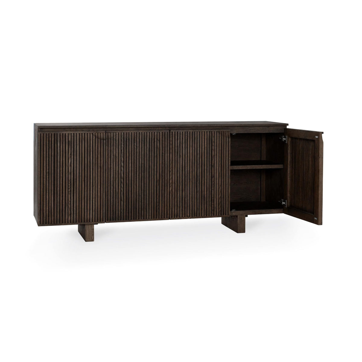 Roya - 4 Door Cabinet - Toasted Brown