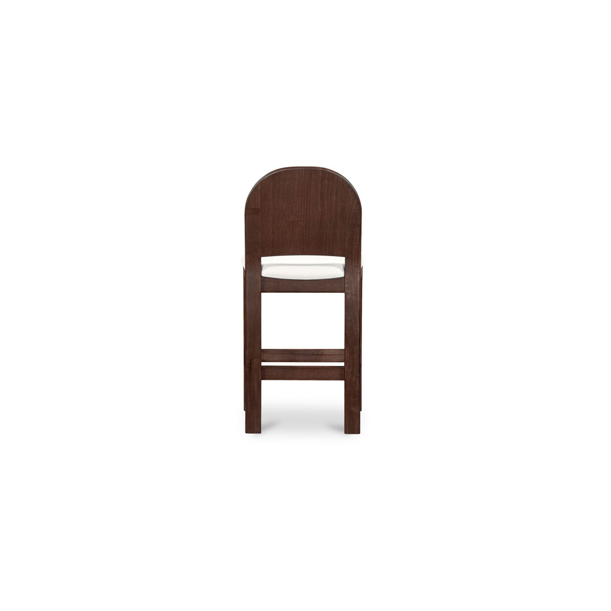 Emil - Counter Stool - Cream / White / Dark Brown