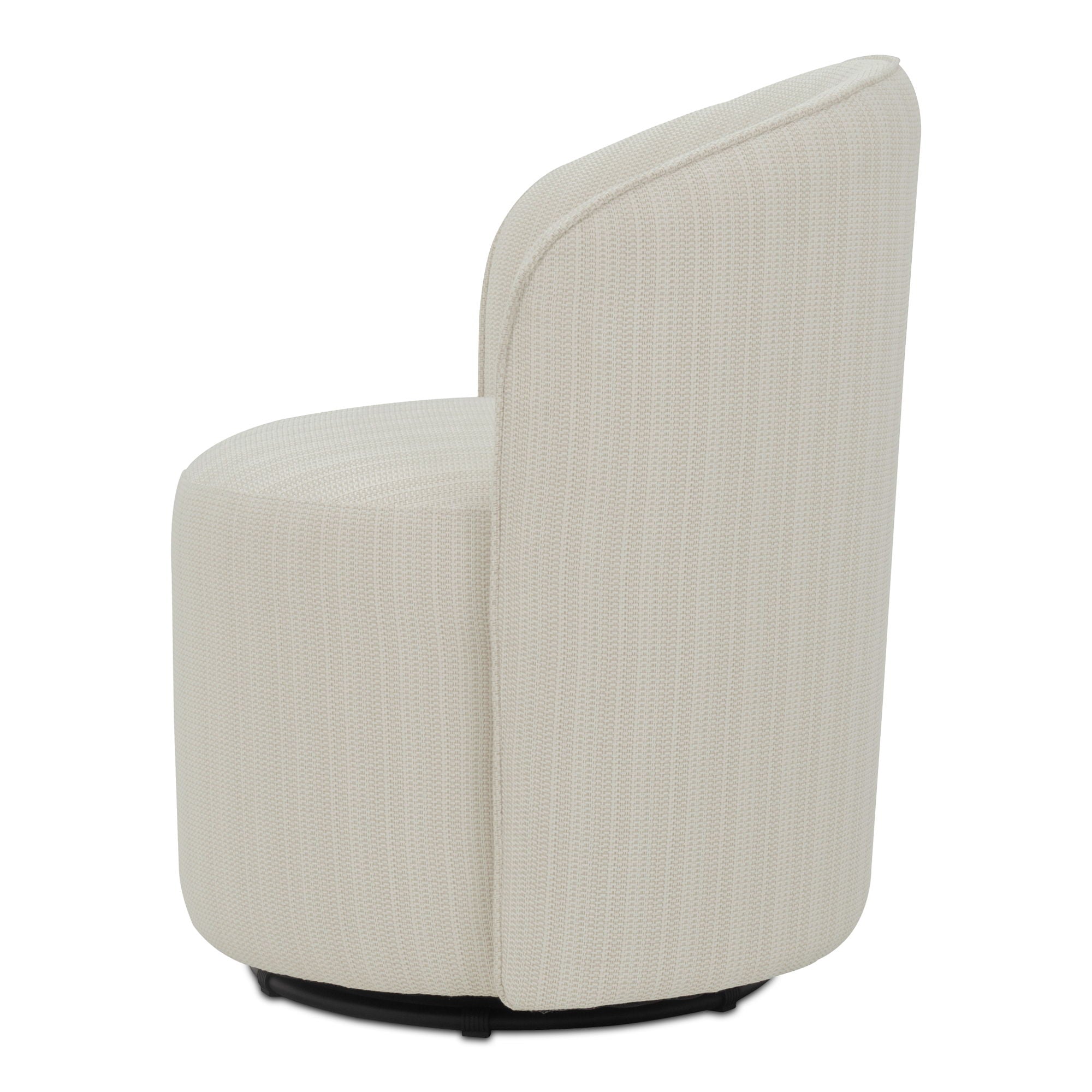 Sylvie - Outdoor Swivel Dining Chair - Cream