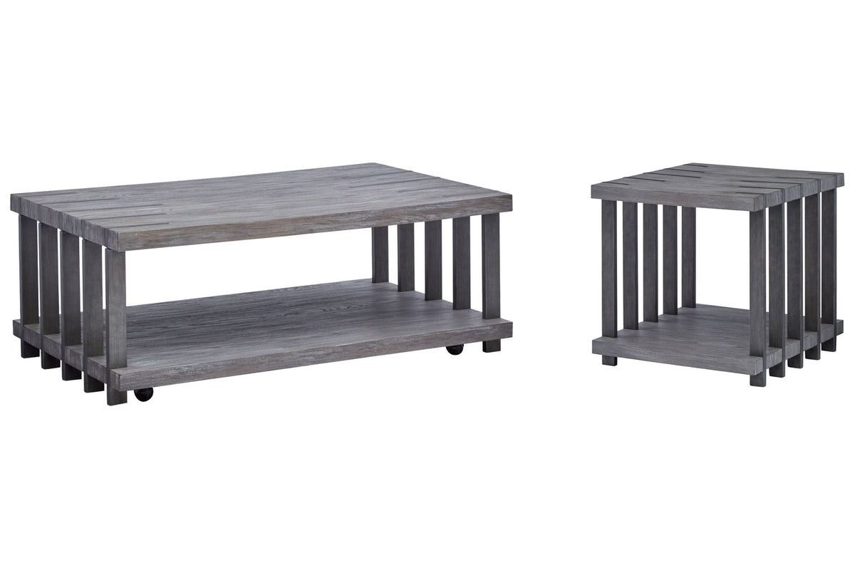 Eldridge - Rectangular Cocktail Table Set