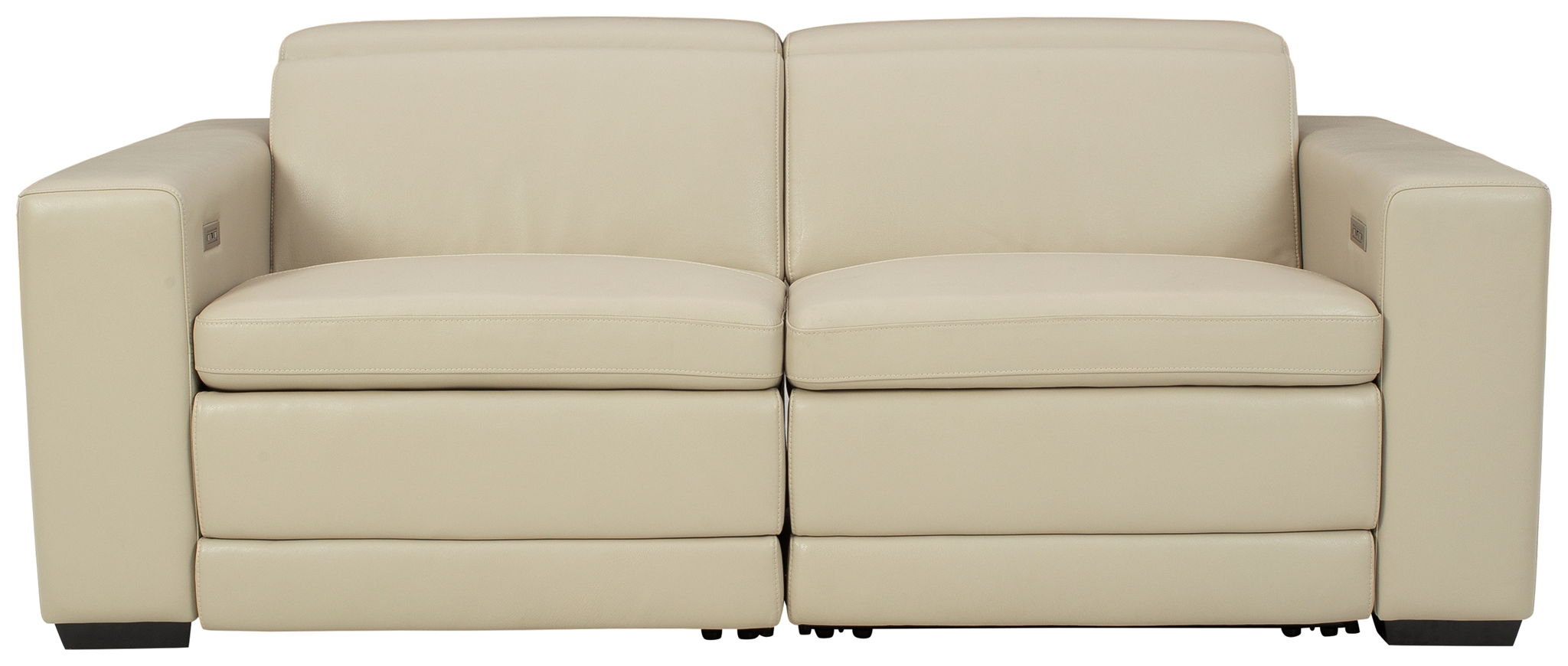 Texline - 3-Piece Power Reclining Loveseat - Sand