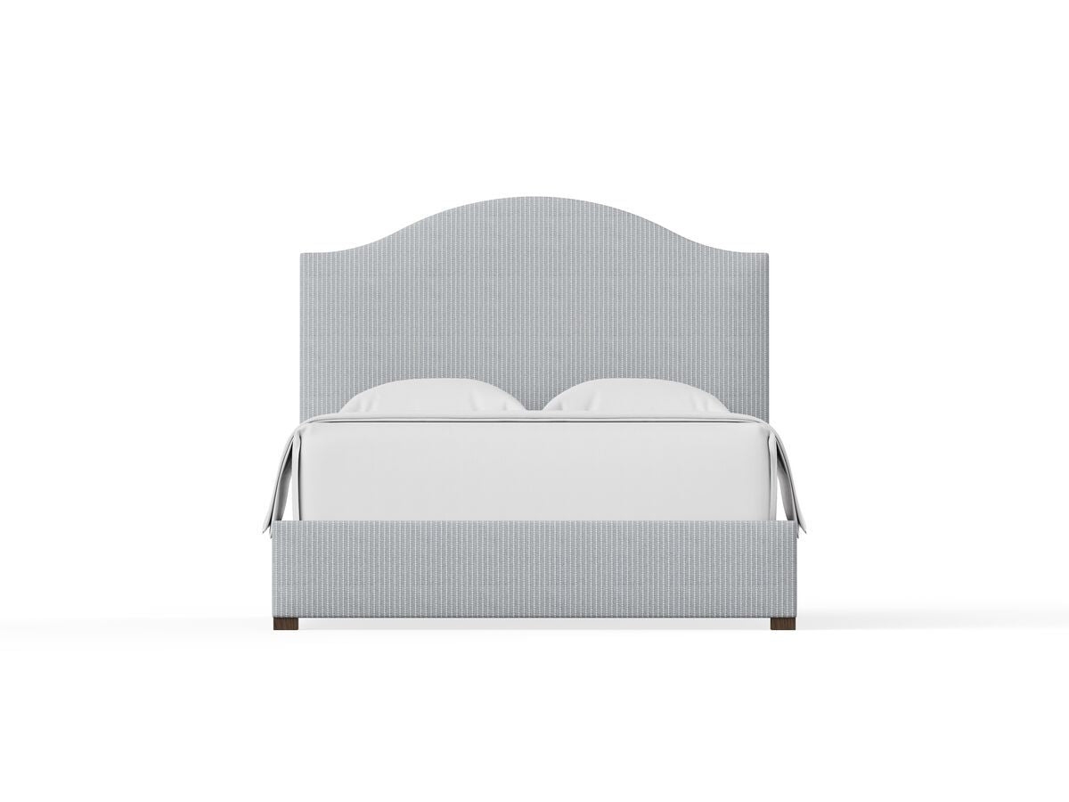 Choices - Emily Upholstered Bed - Bluestone