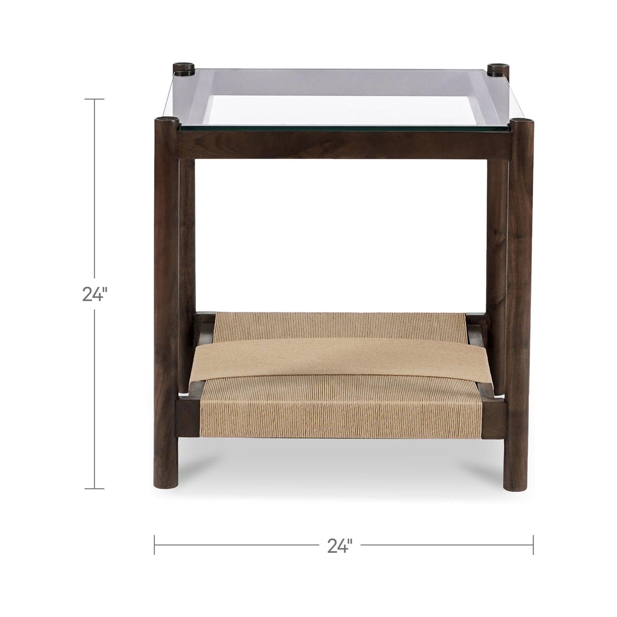 Walker - Side Table - Brown