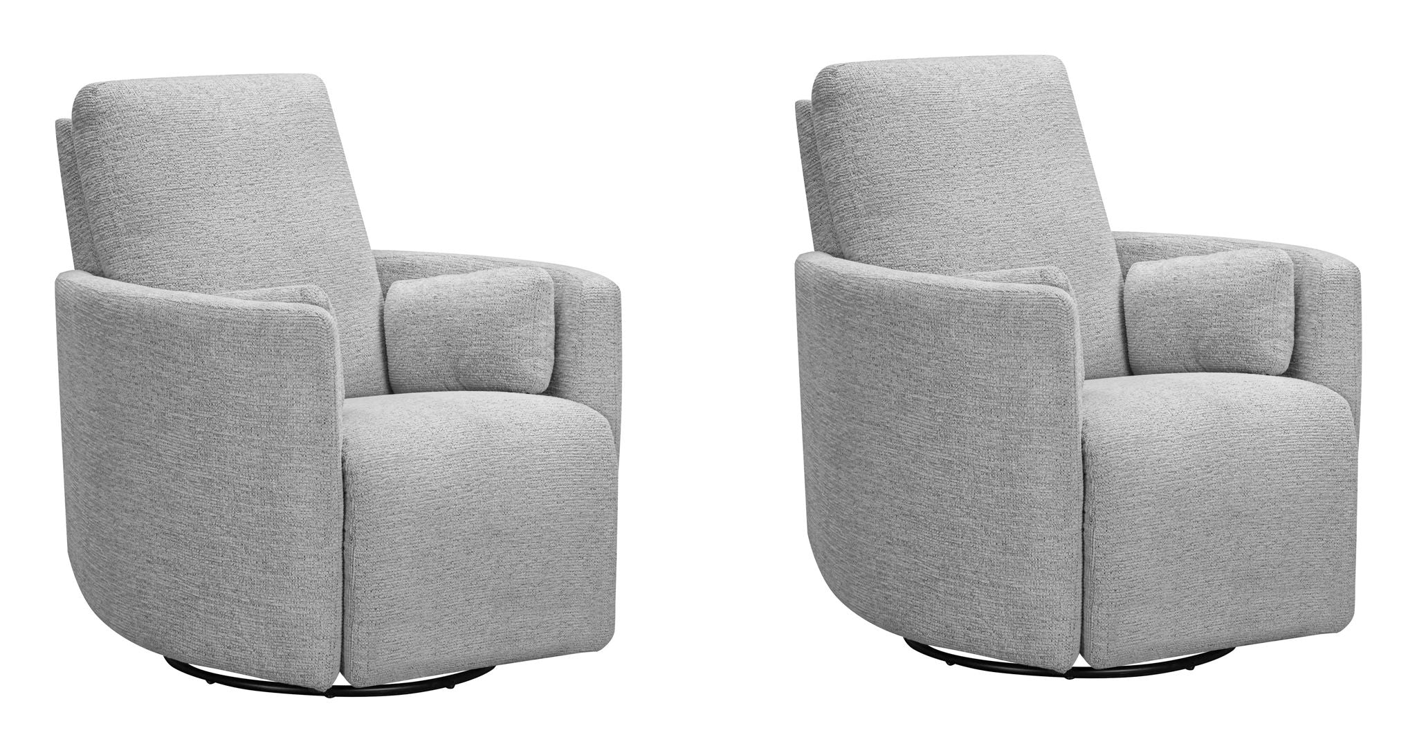 Turner - Manual Swivel Glider Recliner (Set of 2)