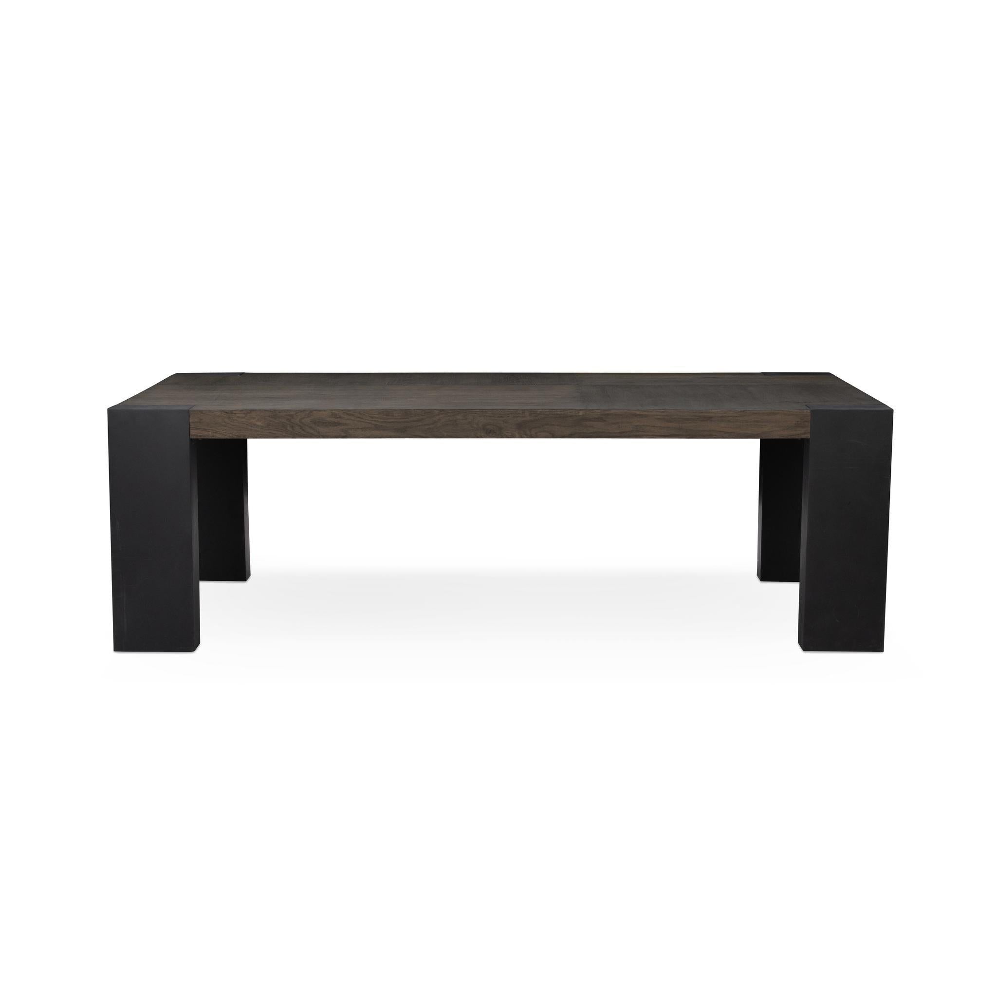 Deaven - Dining Table - Toasted Brown