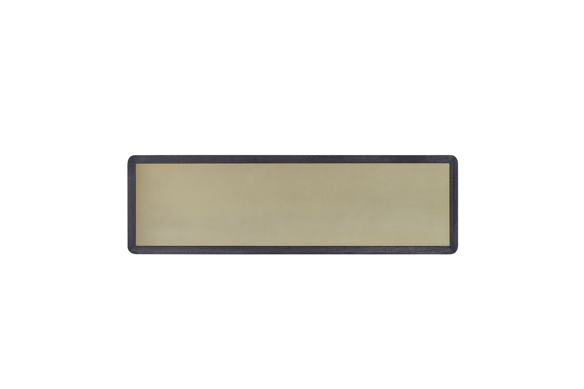 Elure - Channel Console Table - Peppercorn