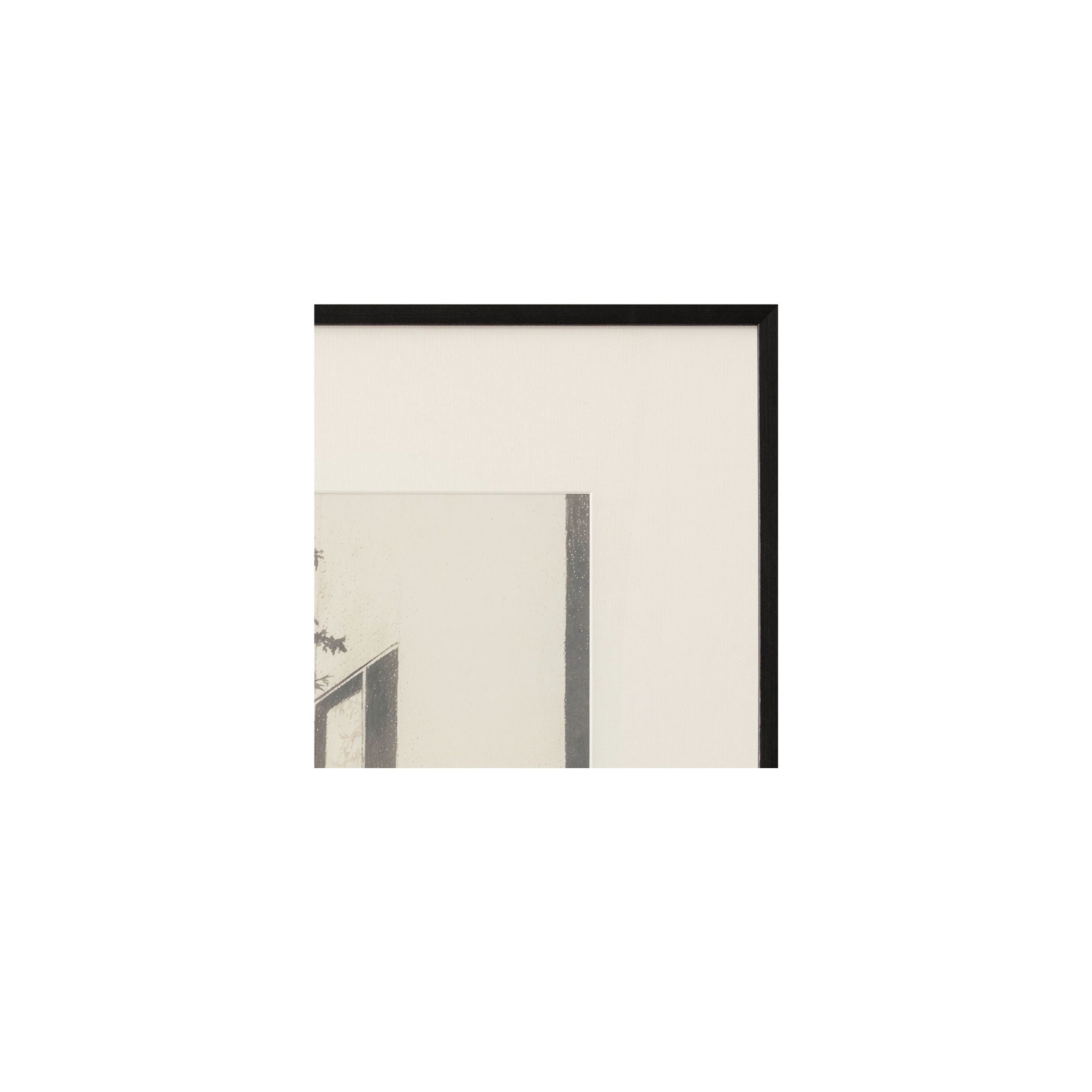 Retreat - Framed Print - Gray