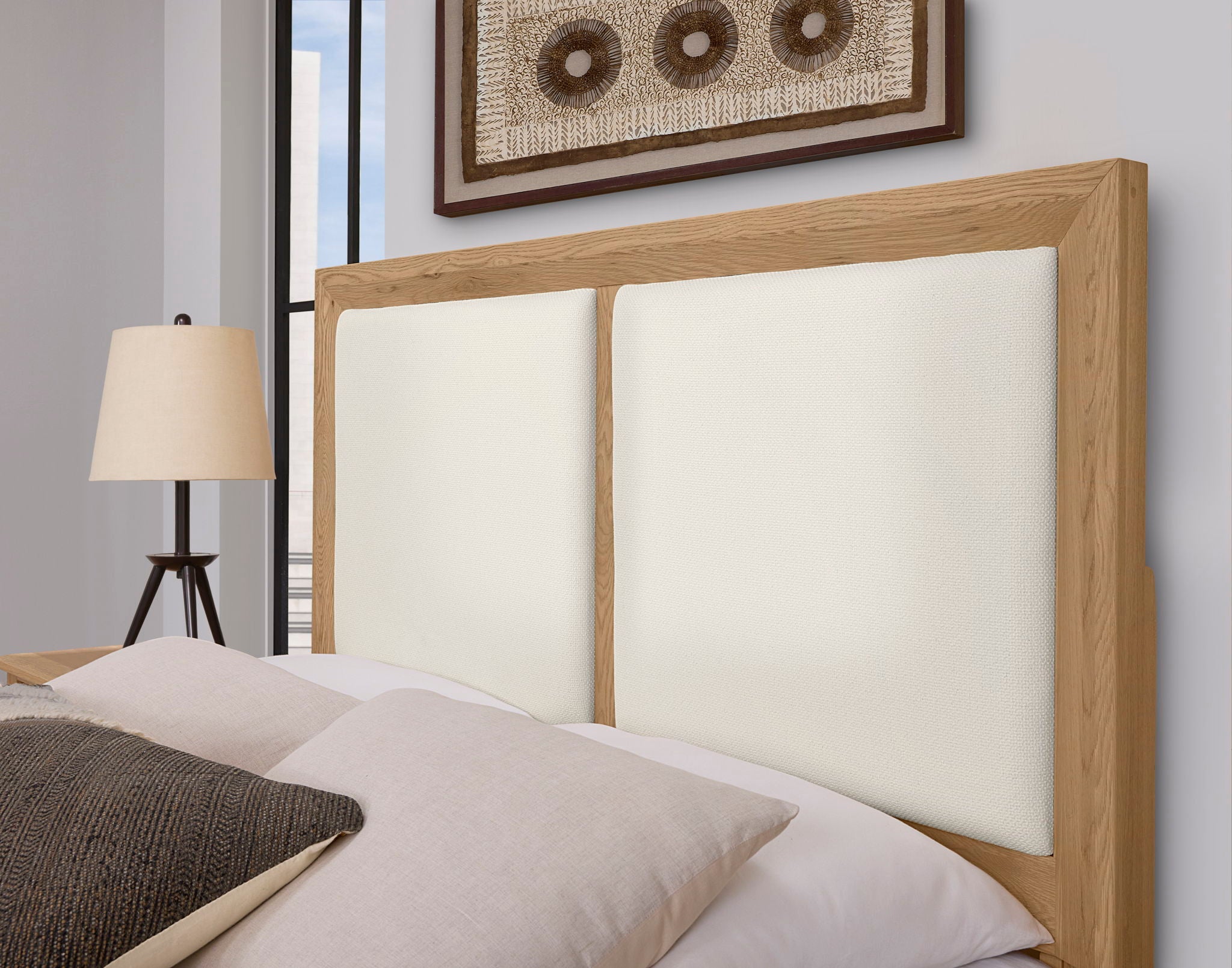 Custom Express - Upholstered Bed - Linen