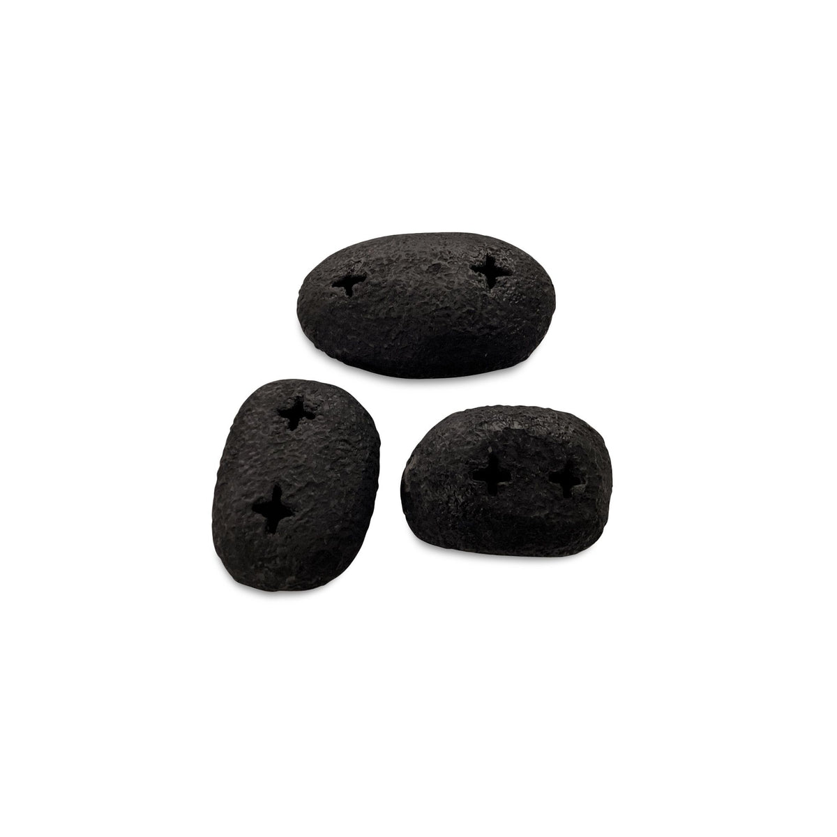 Breton - Cast Aluminum Wall Sculpture (Set of 3) - Black