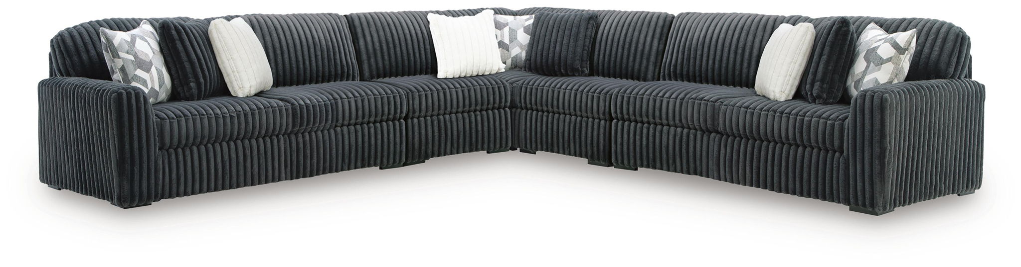 Midnight-Madness - Sectional - Gunmetal