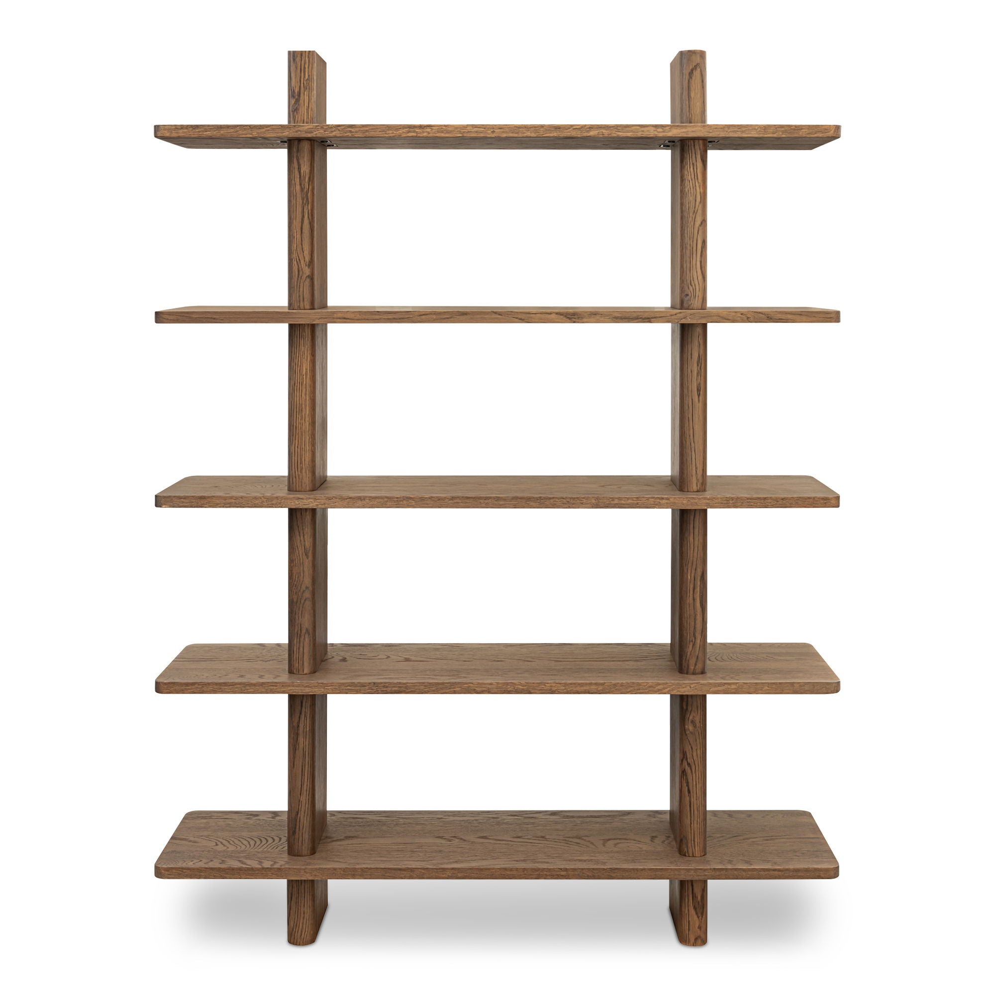 Casey - Large Standard Bookcase - Dark Brown