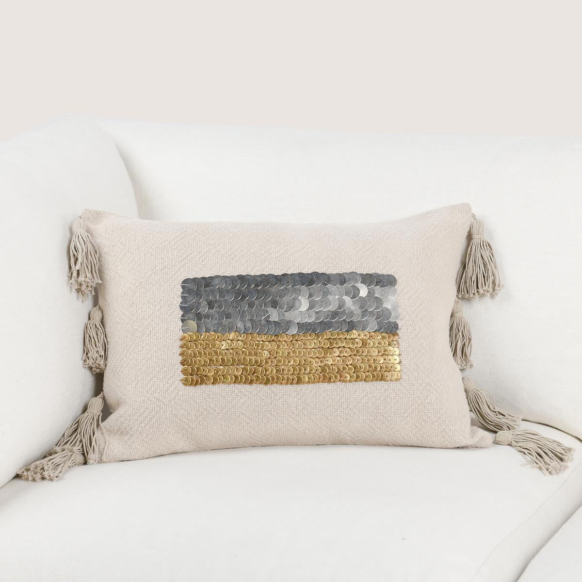 Tanga - 14" x 20" Pillow - Natural