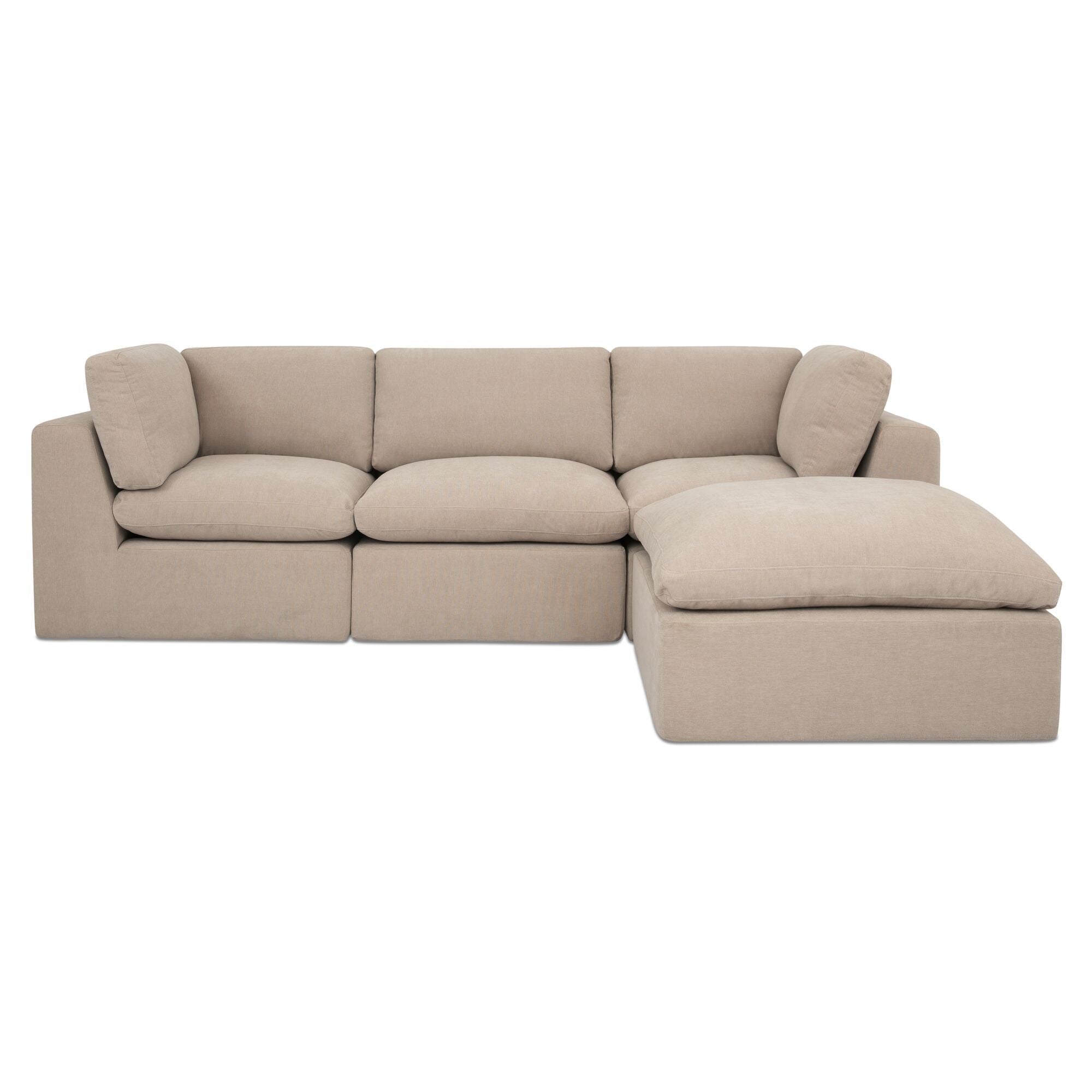 Cates - Lounge Modular Sectional - Pebble