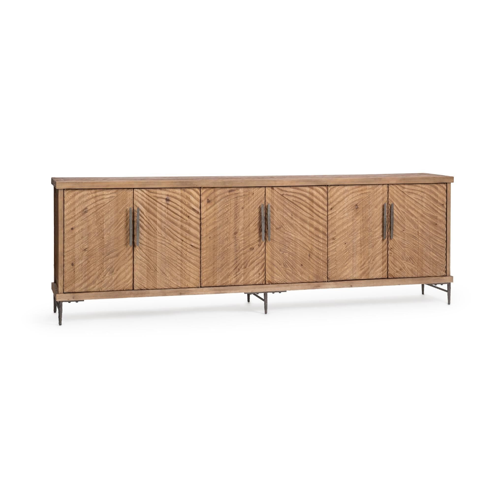 Edison - 6 Door Cabinet - Sandy Cove