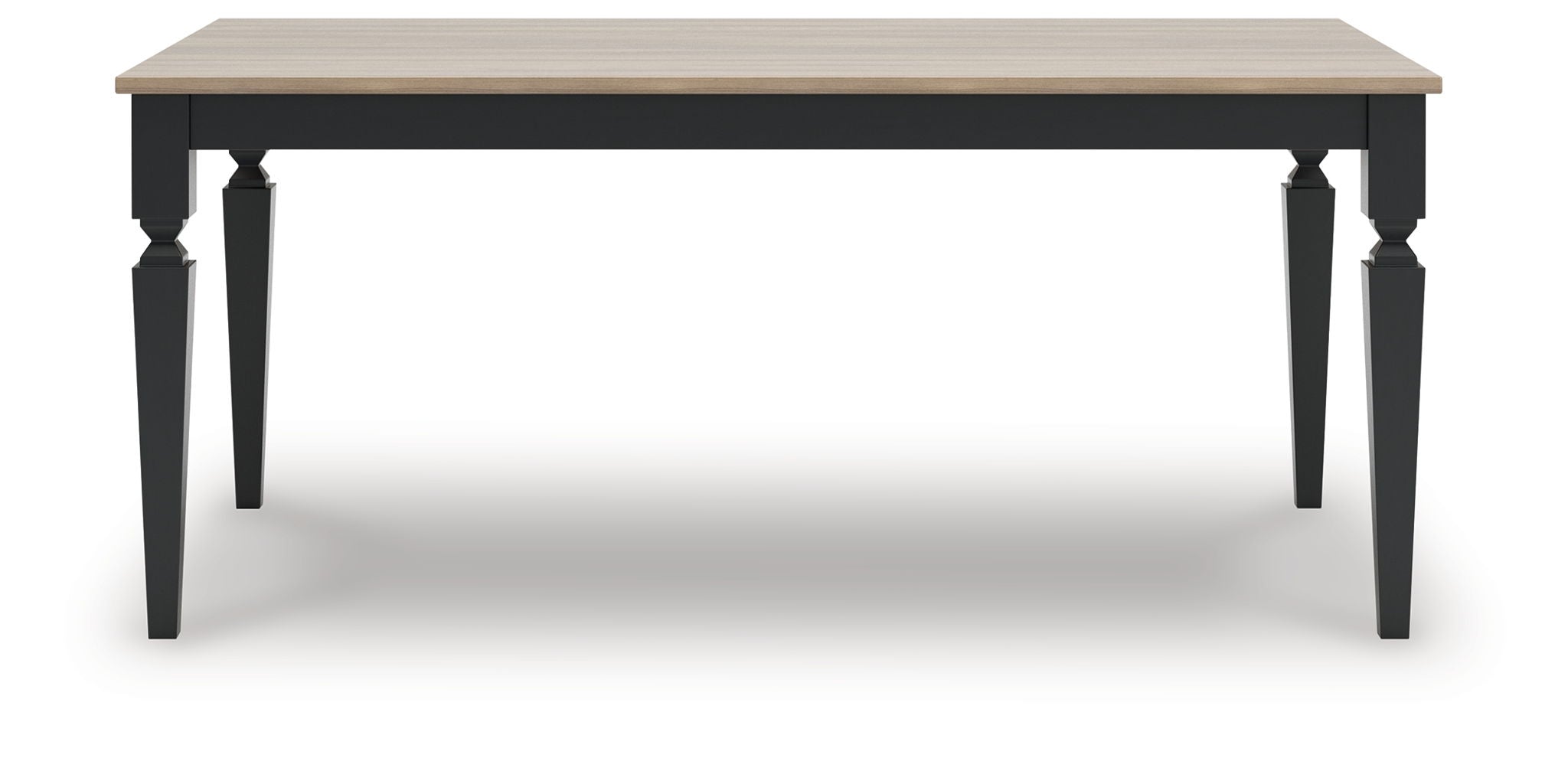 Brenkerton - Rectangular Dining Room Table - Grayish Brown / Black