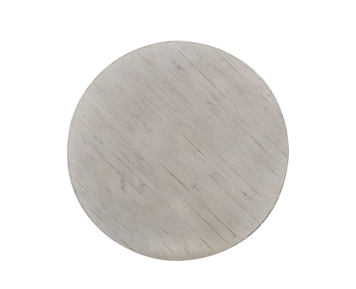 Bronwyn - 48" Round Dining Table - Alabaster