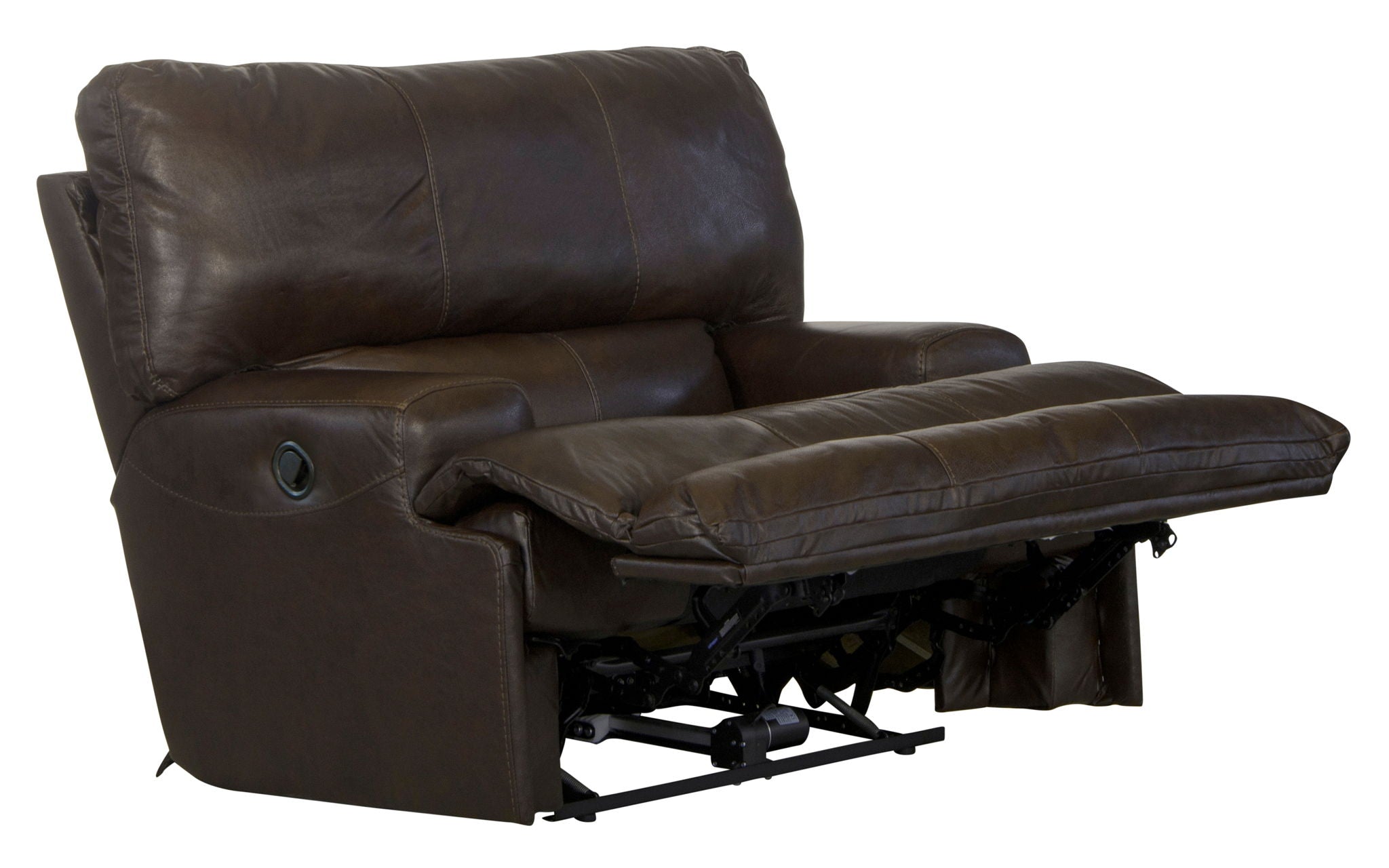 Wembley - Italian Leather Match Lay Flat Recliner - Chocolate