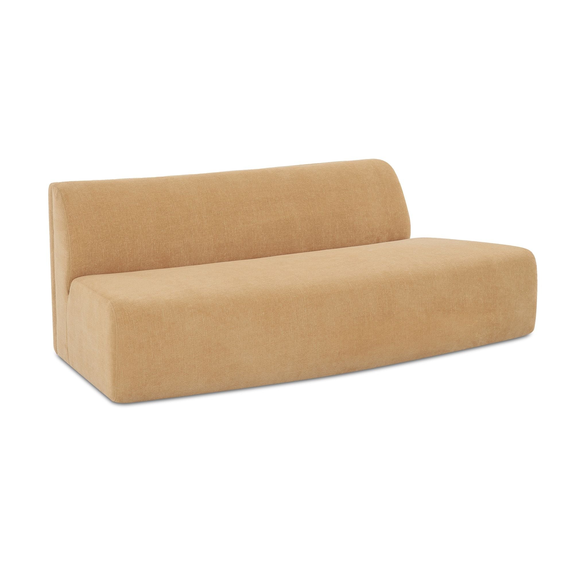 Naomi - Convex Sofa - Golden Yellow