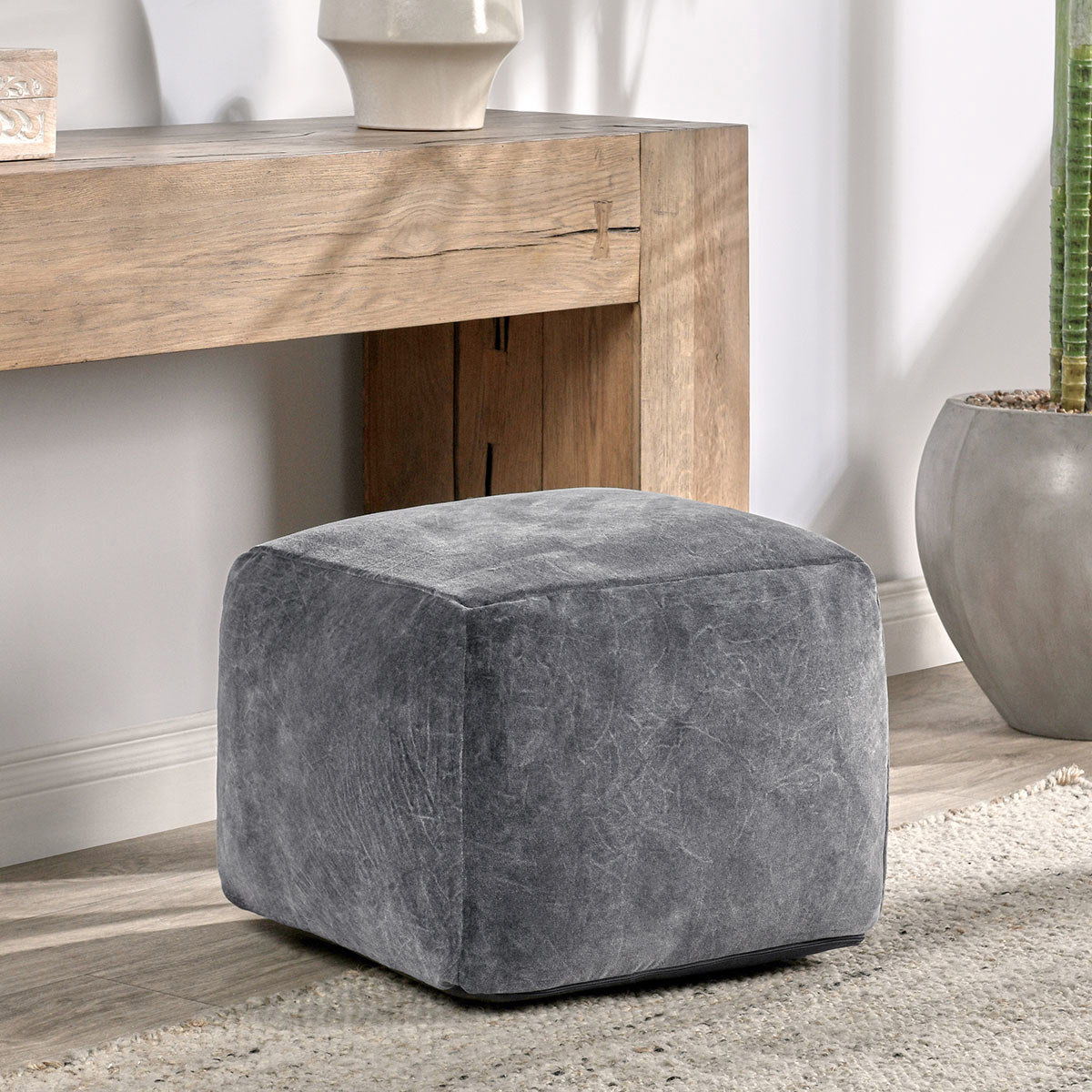 Heirloom - Velvet Pouf